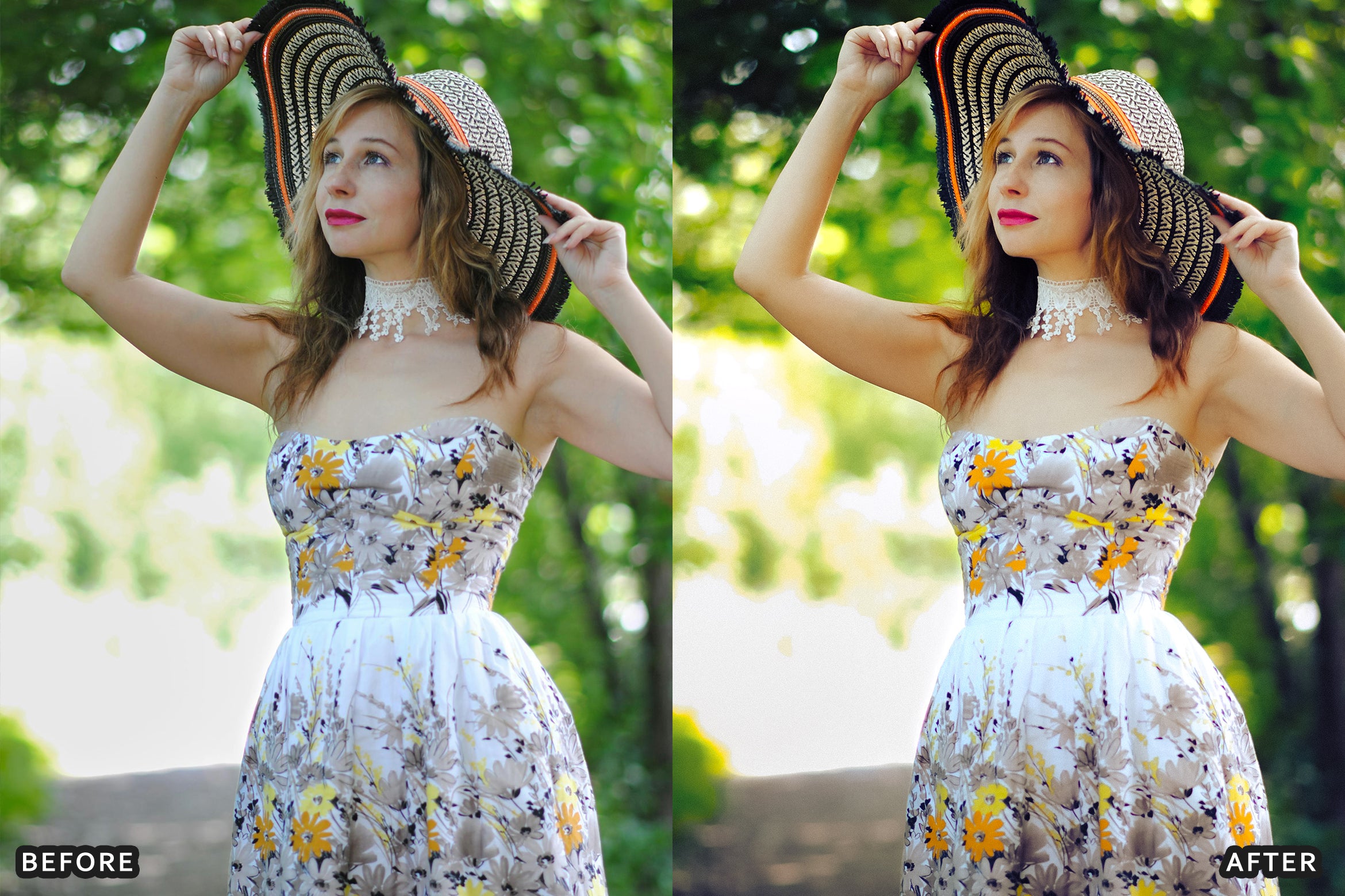 AI-Optimized Sunlight Petals Lightroom Presets - Lightroom Presets - by AAA Presets