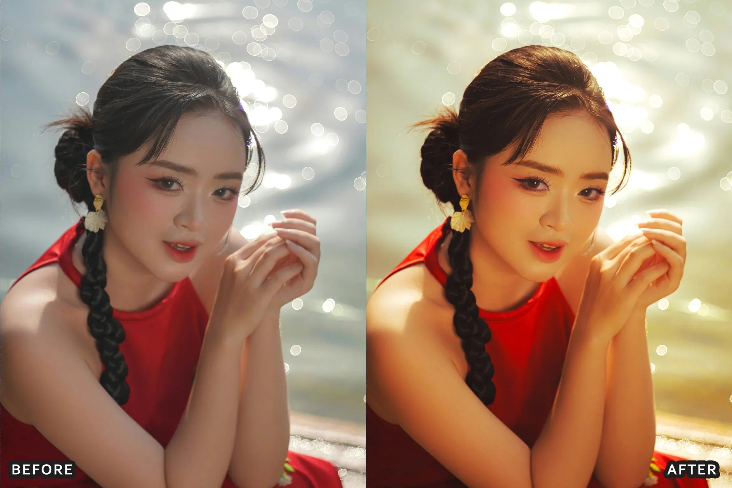 AI-Optimized Sunset Glow Lightroom Presets - Lightroom Presets - by AAA Presets