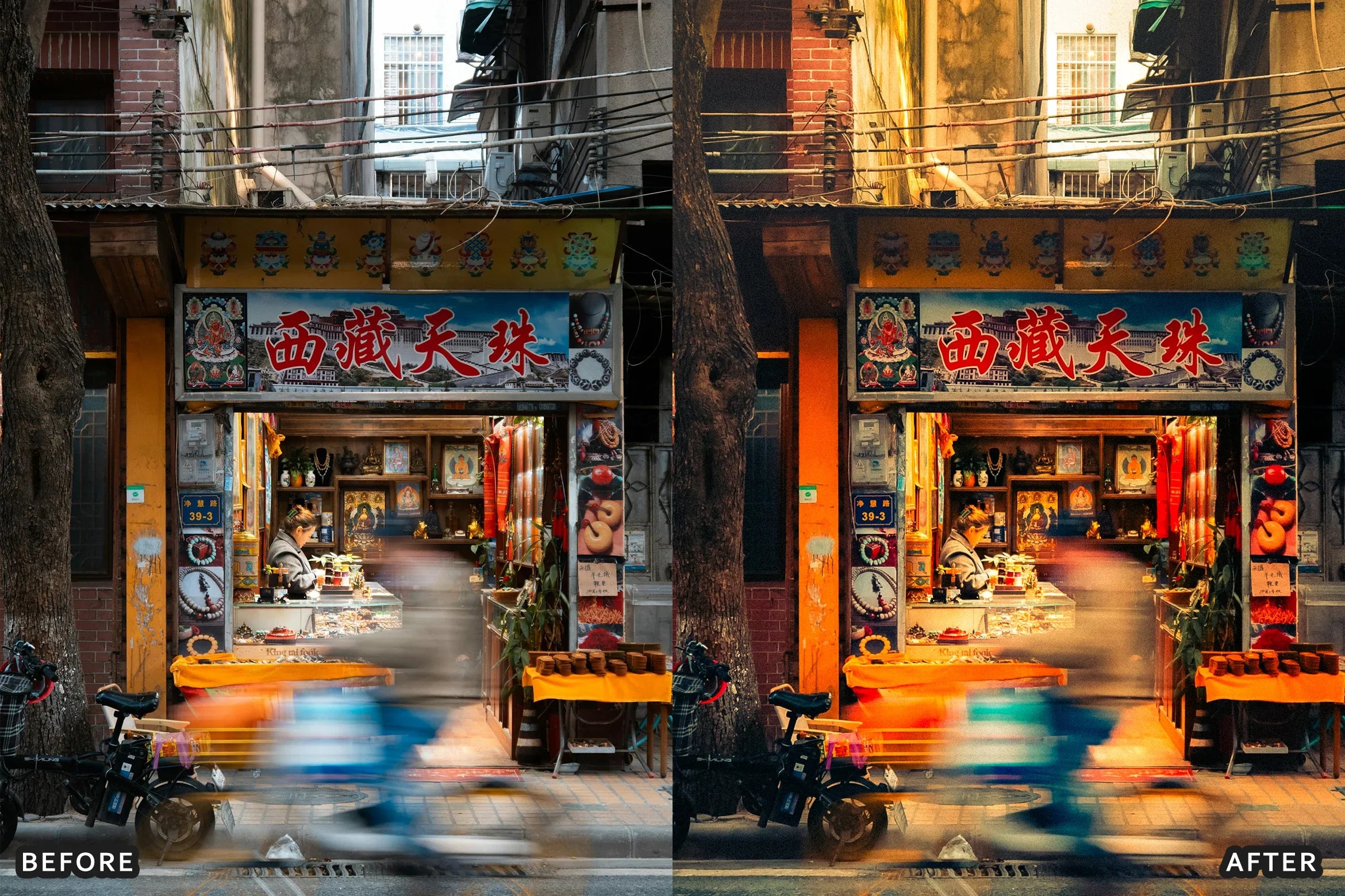 AI-Optimized Warm Pastel Street Film Lightroom Presets - Lightroom Presets - by AAA Presets