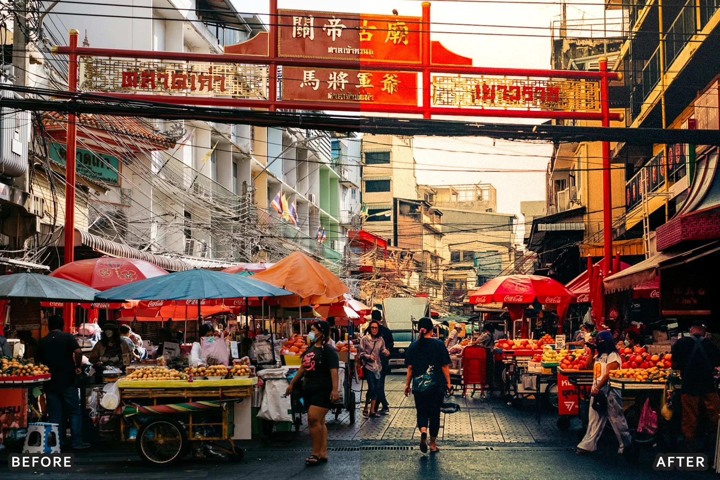 AI-Optimized Warm Pastel Street Film Lightroom Presets - Lightroom Presets - by AAA Presets