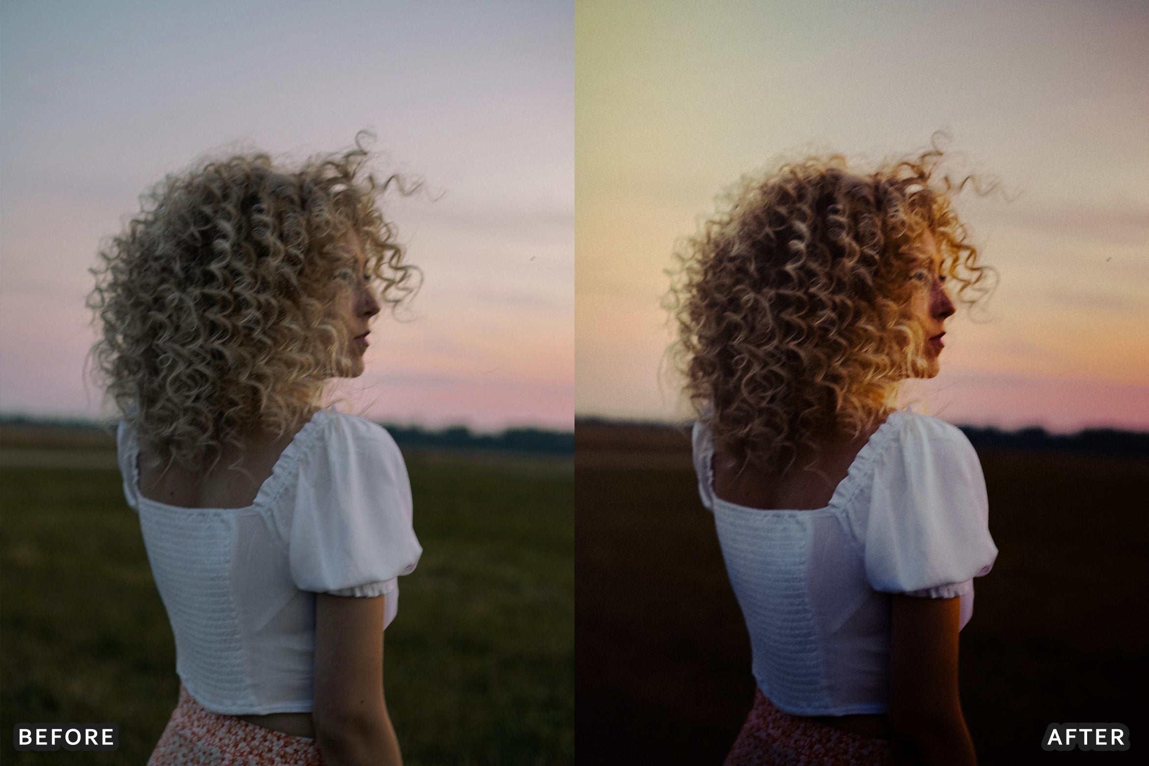 AI-Optimized Cinematic Golden Garden Lightroom Presets