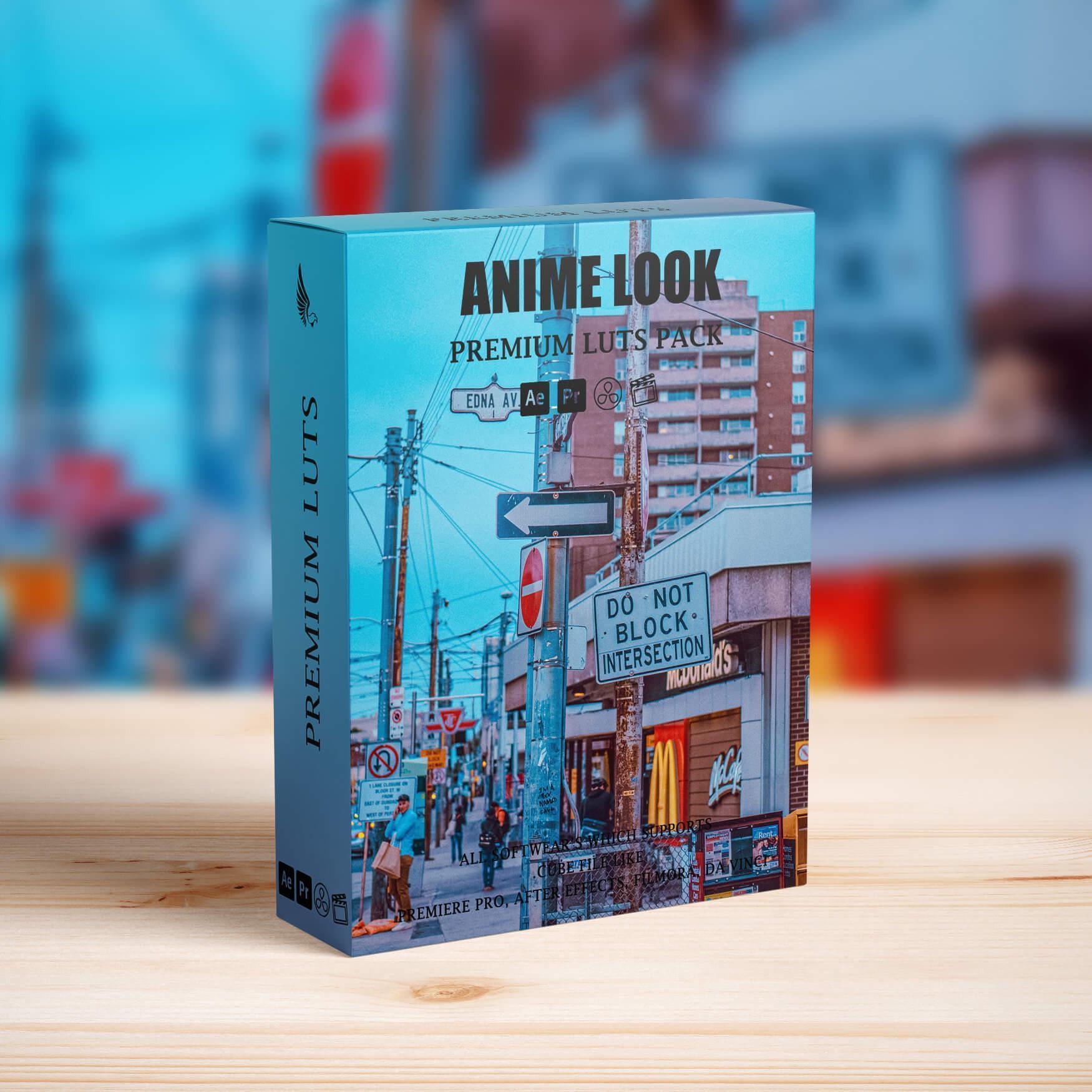 Anime Look Inspired Premium LUTs Pack - Video LUTs - by AAA Presets