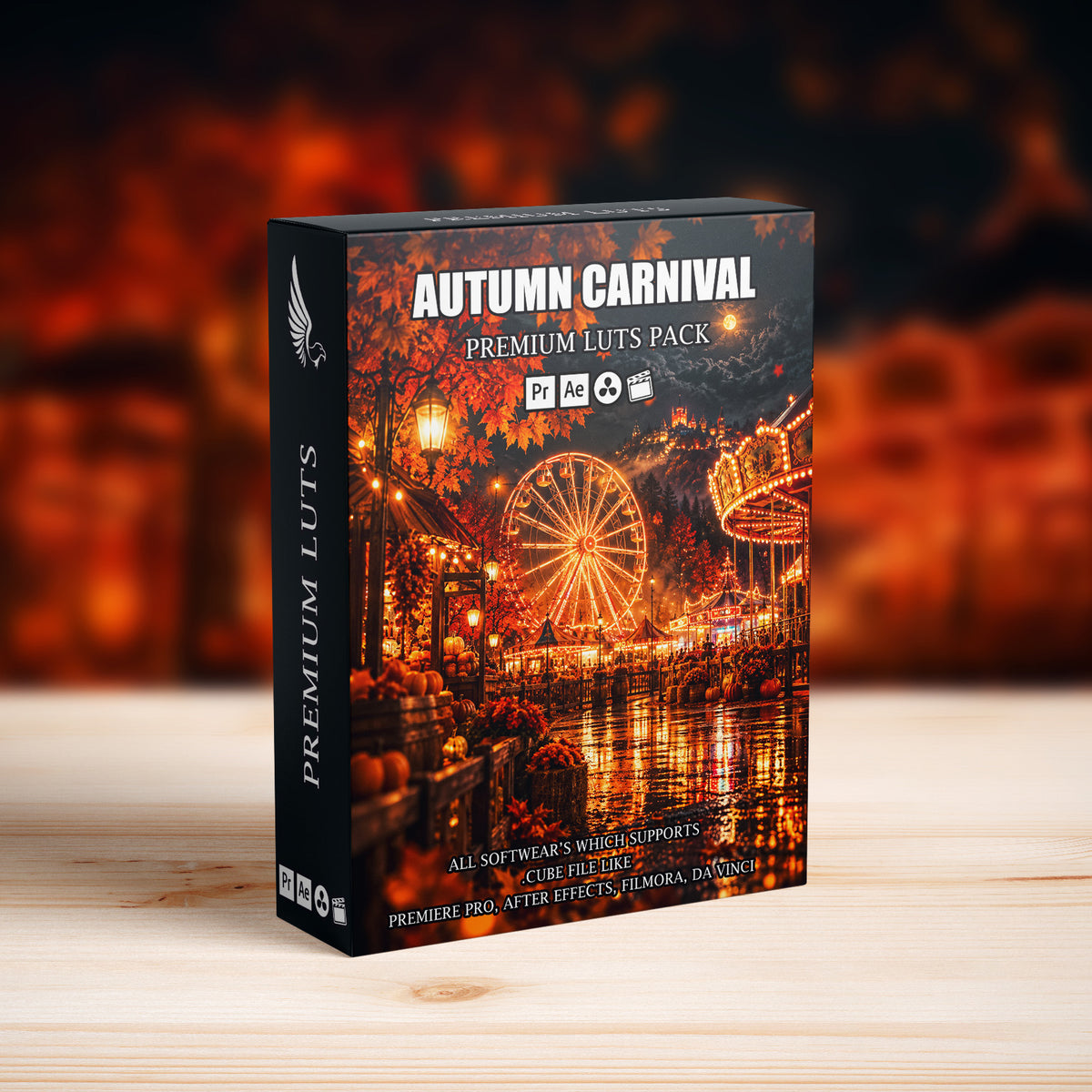 Autumn Carnival Night LUTs square product cover
