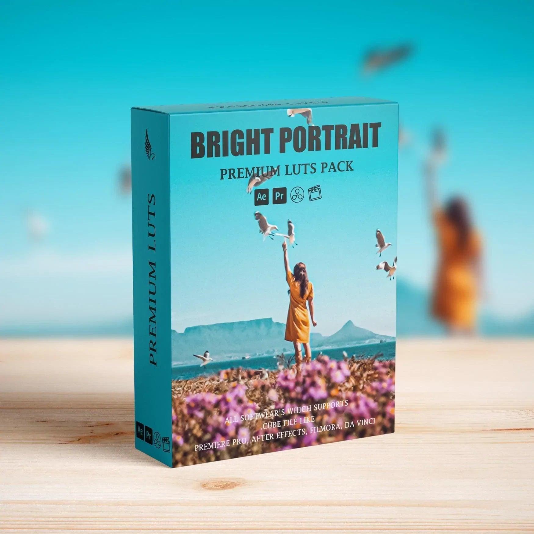 Bright Portrait Cinematic Film LUTs Pack - Video LUTs - by AAA Presets