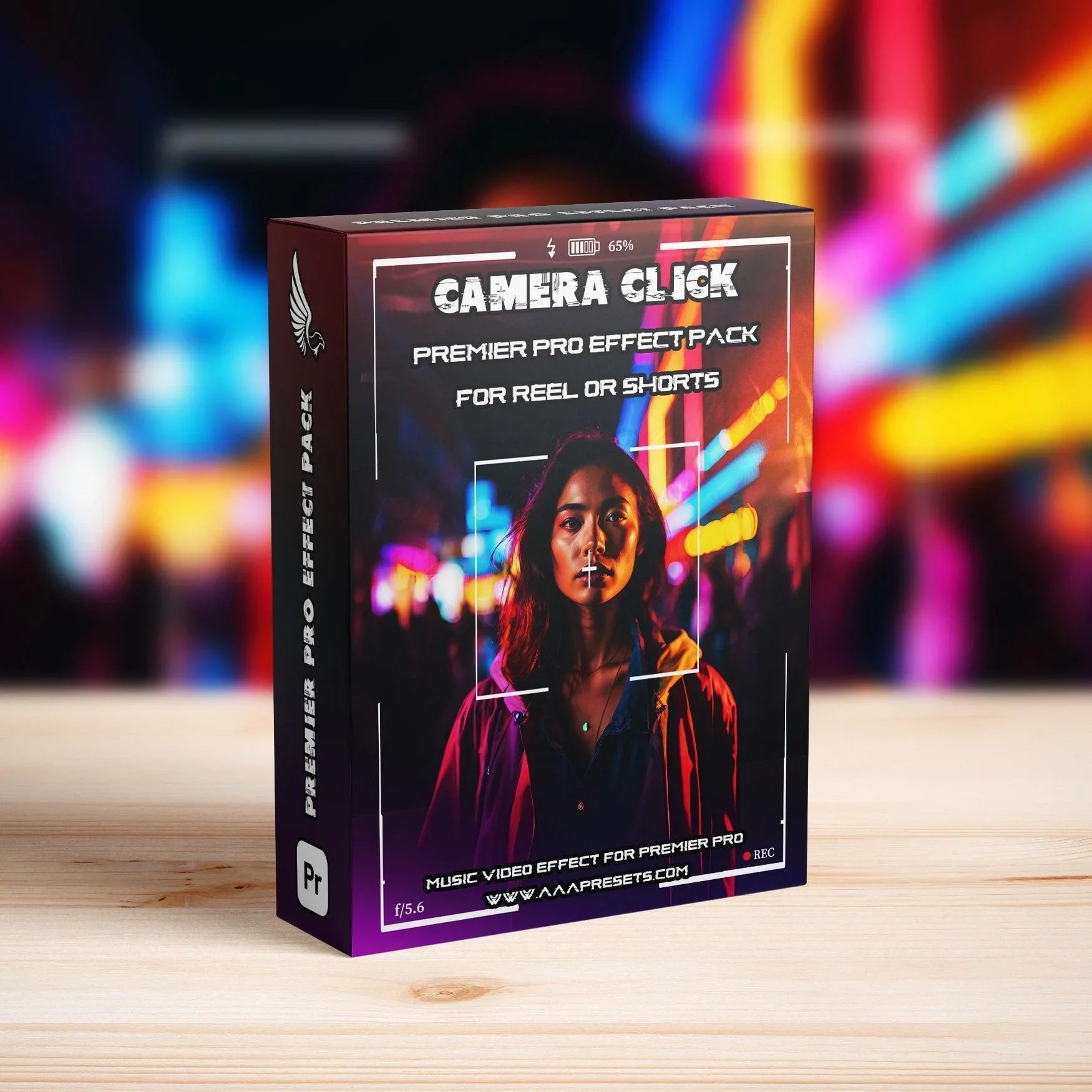 Camera Click Effect Transition for Reels, Shorts, and TikTok - Premiere Pro Transitions for vertical - by AAA Presets