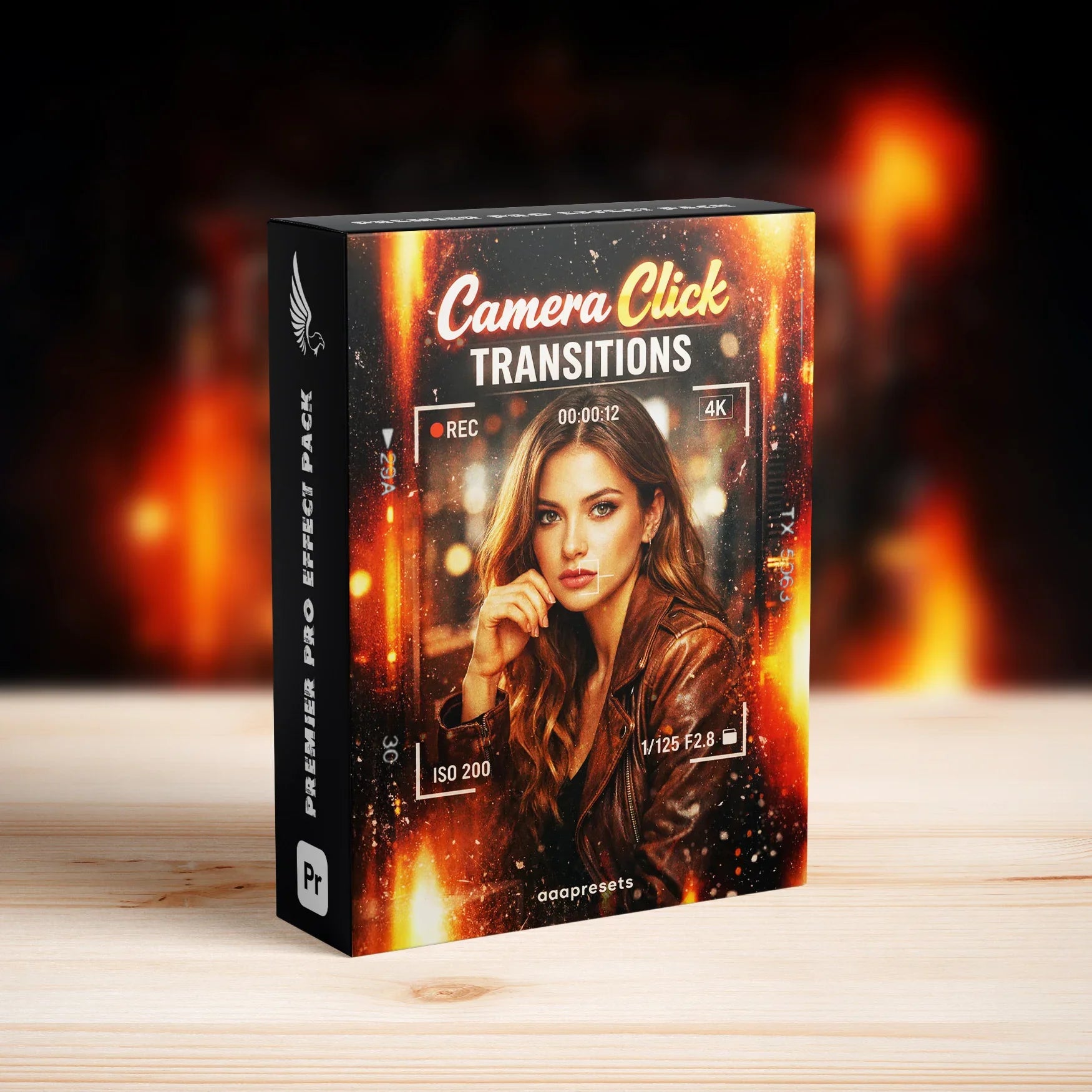 Camera Shutter Click Transitions for Premiere Pro 4K