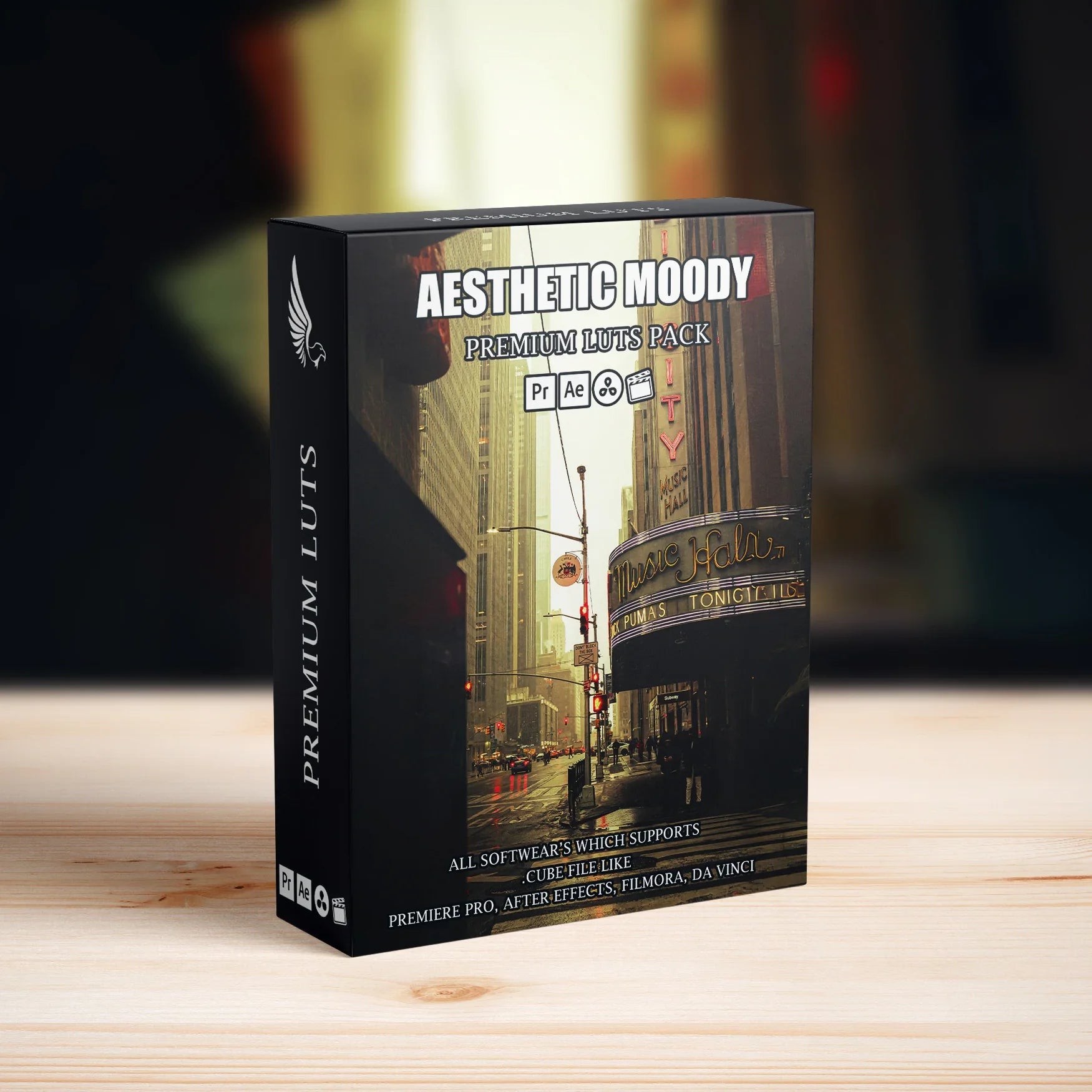 Cinematic Aesthetic Moody LUTs - Video LUTs - by AAA Presets