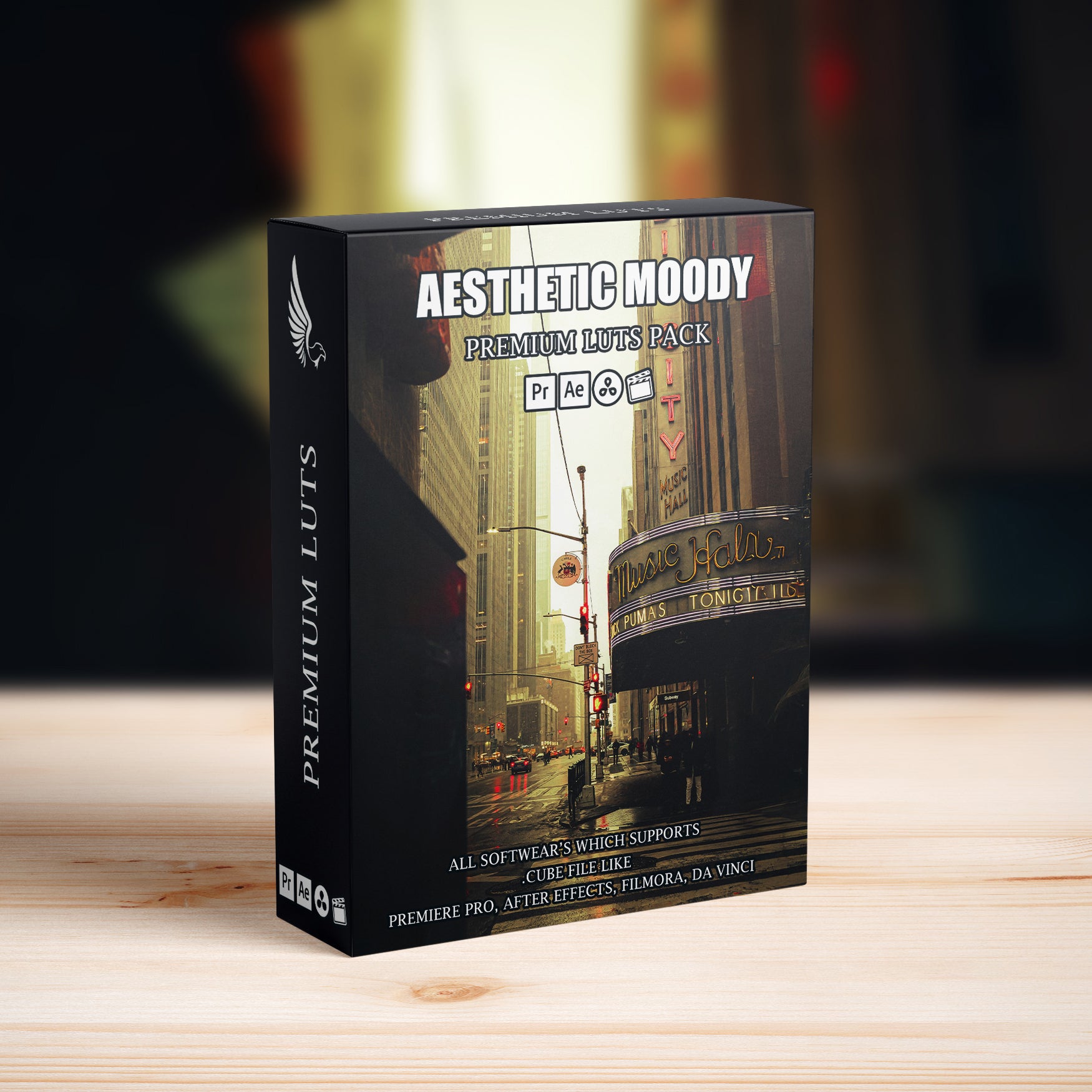 Cinematic Aesthetic Moody LUTs - Video LUTs - by AAA Presets