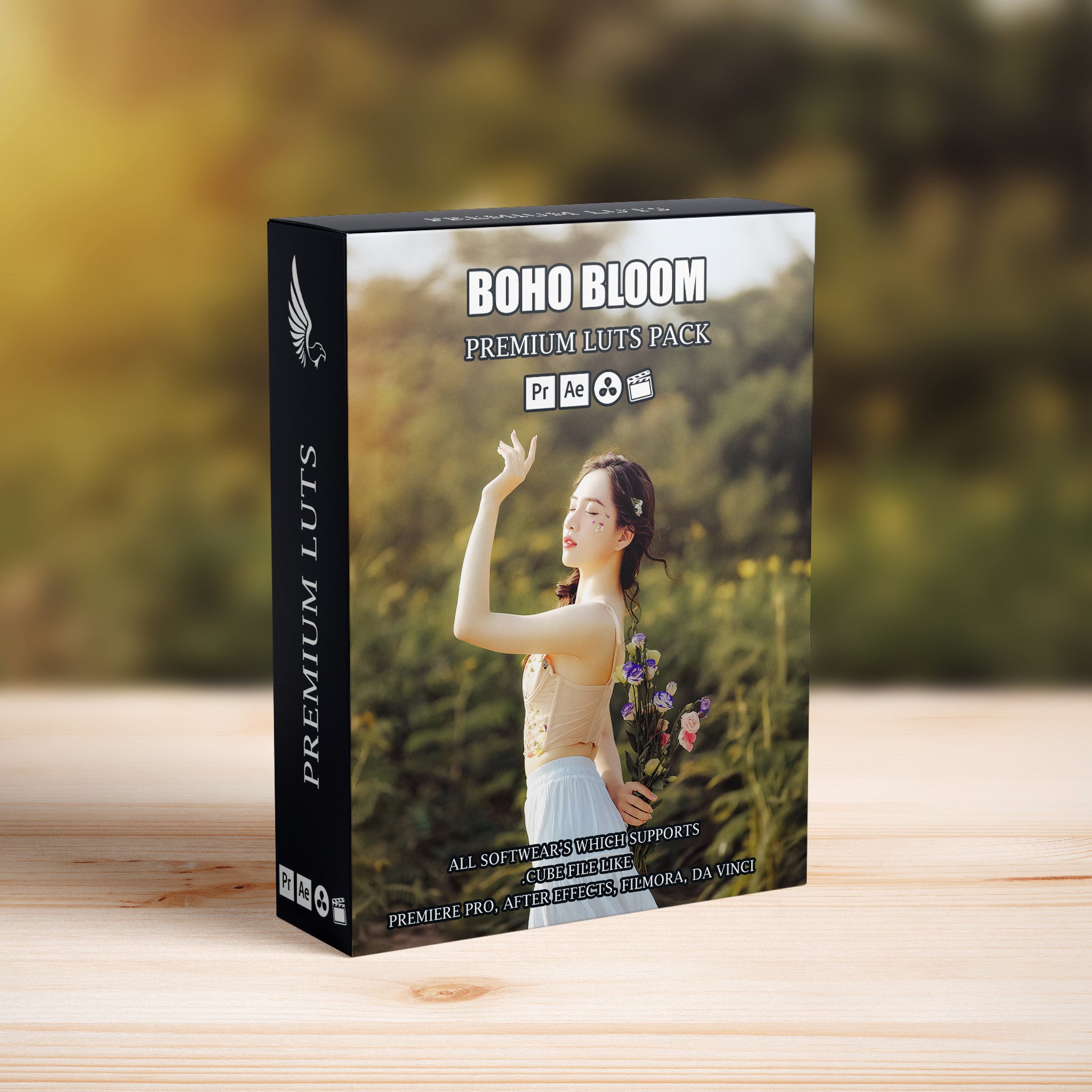 Cinematic Boho Bloom LUTs Pack - Video LUTs - by AAA Presets