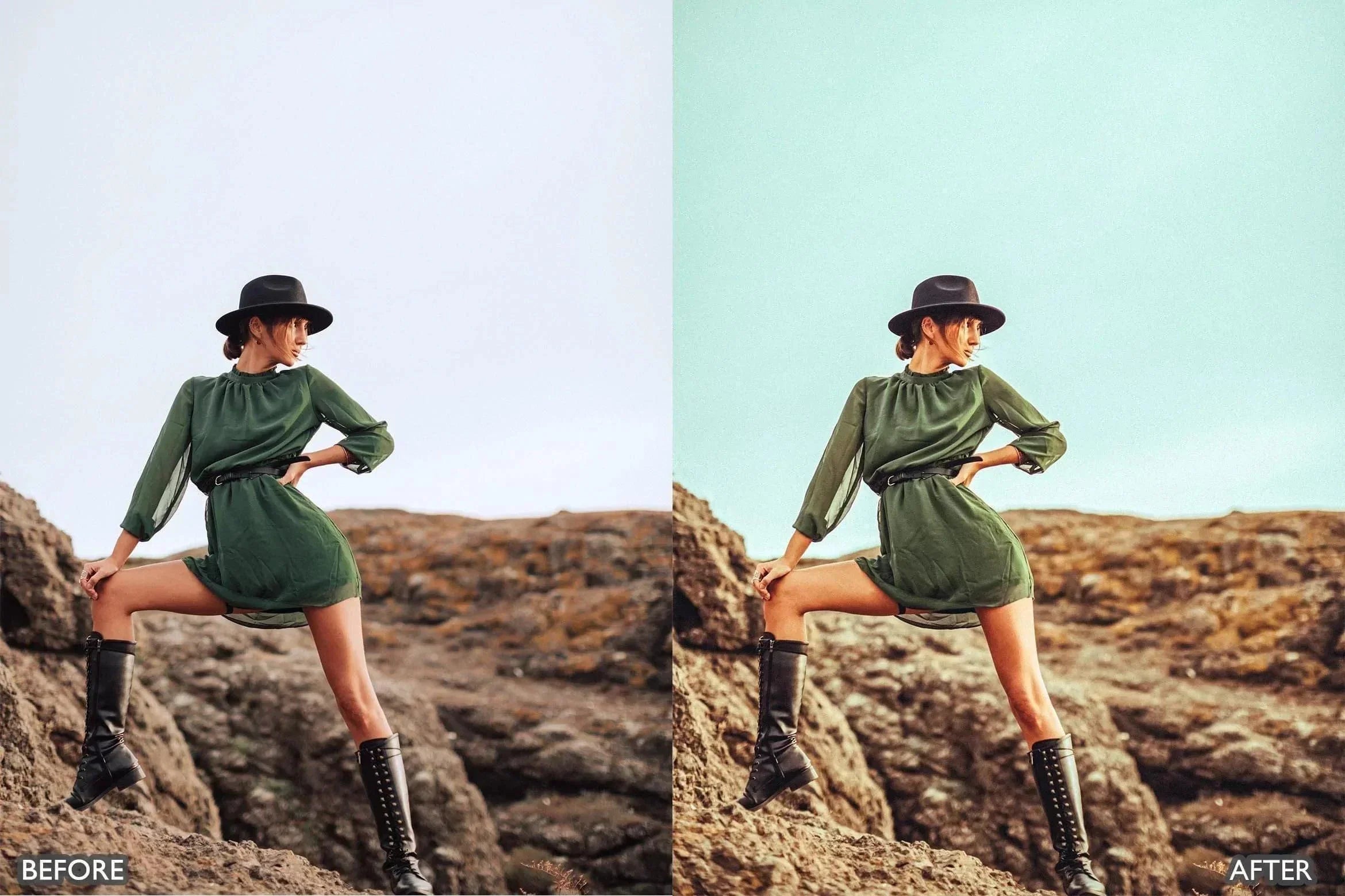 Cinematic Brown Film Lightroom Presets - Lightroom Presets - by AAA Presets