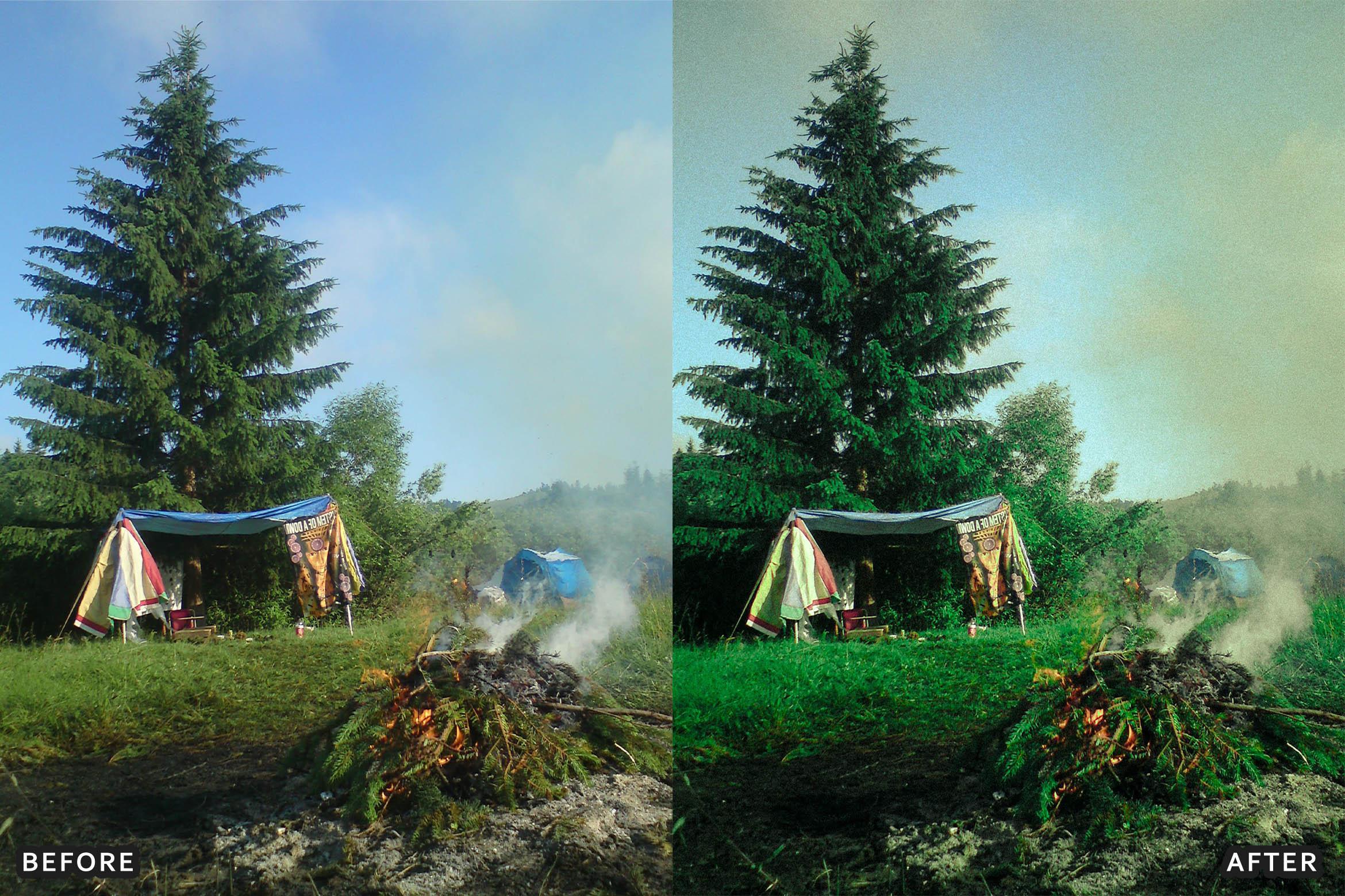 Cinematic Camping Adventure Lightroom Presets - Lightroom Presets - by AAA Presets
