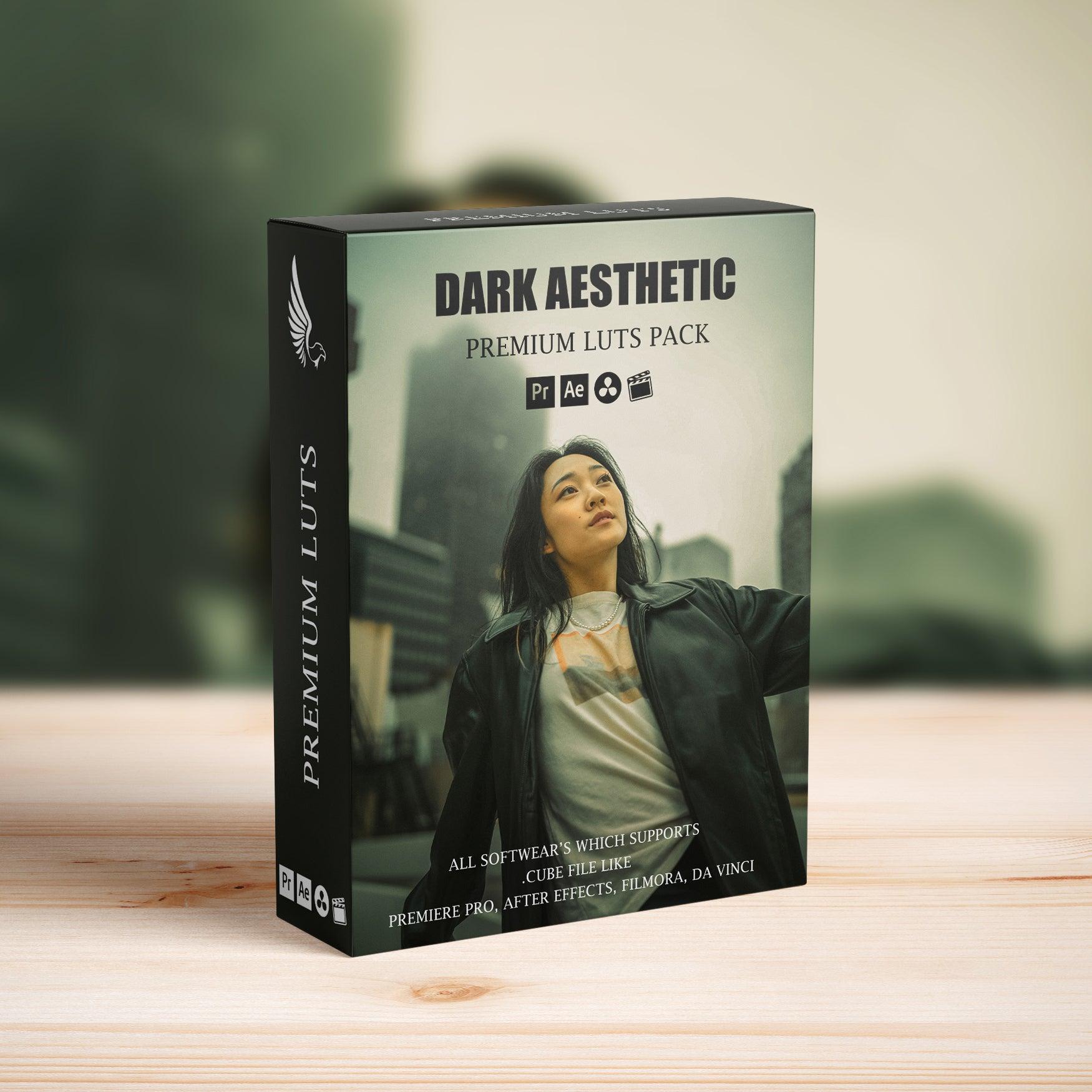 Cinematic Dark Aesthetic LUTs Pack - Video LUTs - by AAA Presets