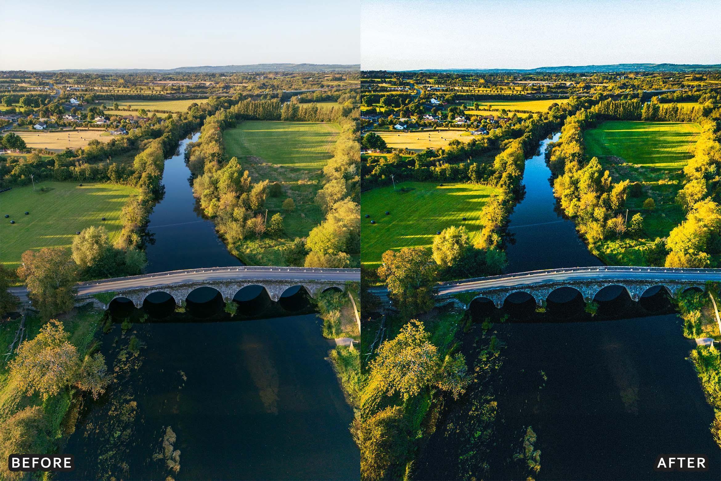Cinematic Drone Aerial Lightroom Presets - Lightroom Presets - by AAA Presets