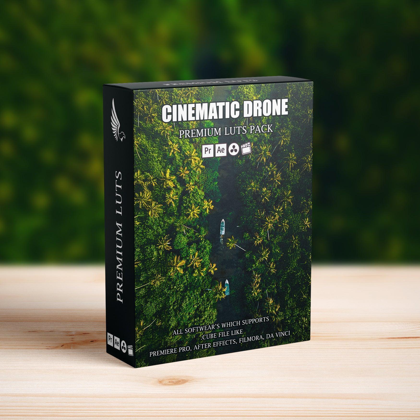 Cinematic Drone Film Video LUTs - Video LUTs - by AAA Presets