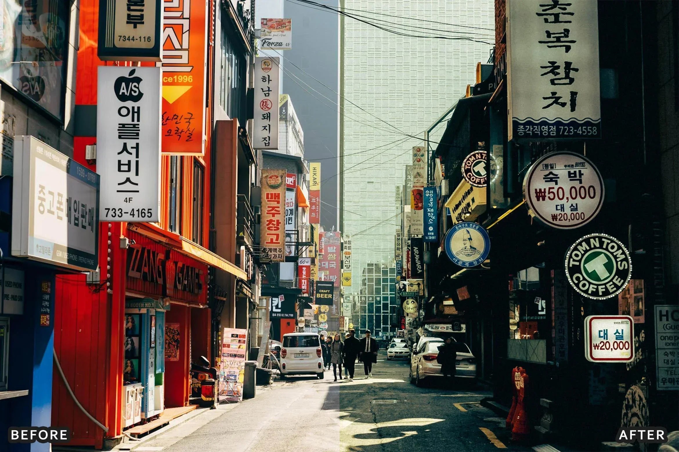 Cinematic Film Street Lightroom Presets - Lightroom Presets - by AAA Presets