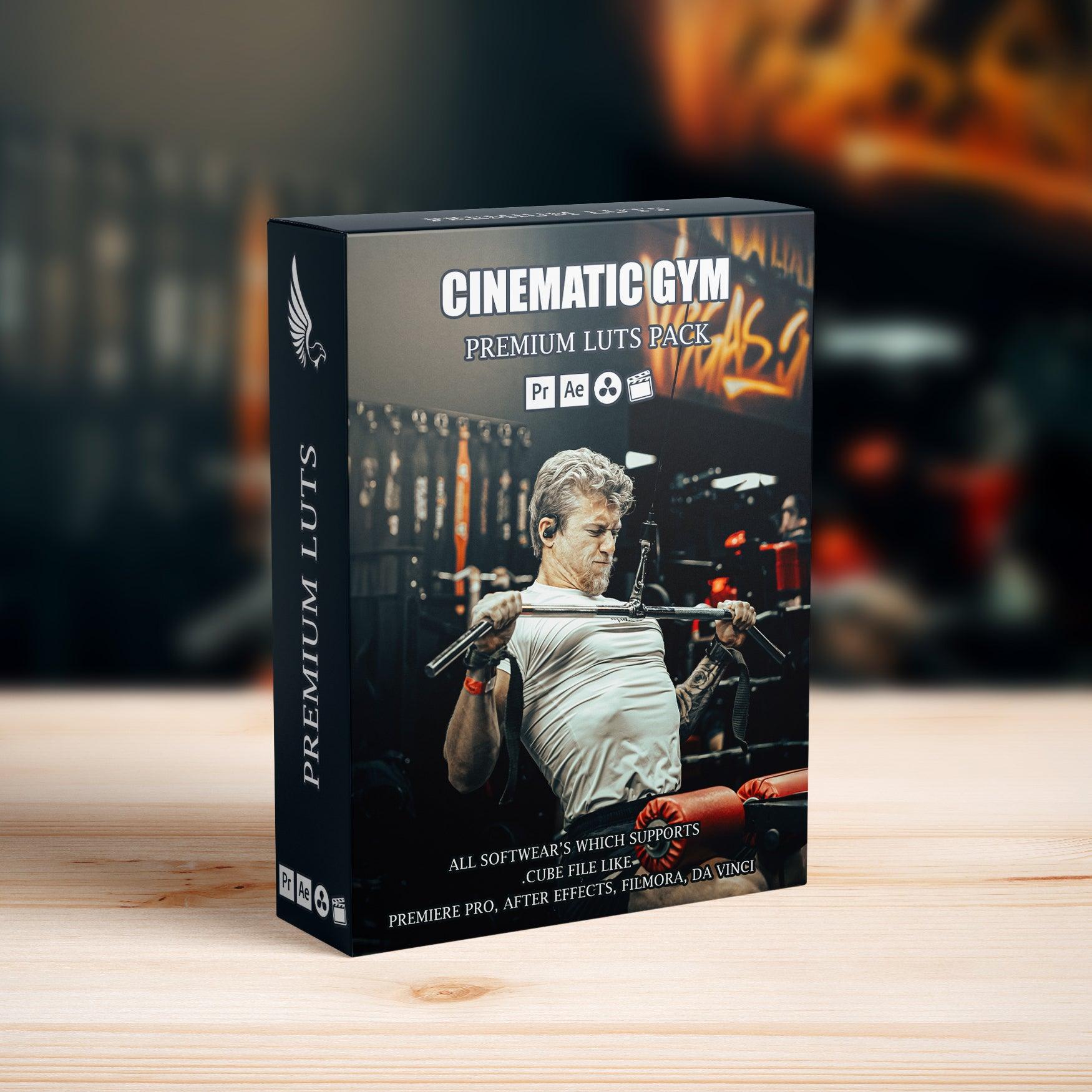 Cinematic Gym Dark Aesthetic LUTs Pack - Video LUTs - by AAA Presets