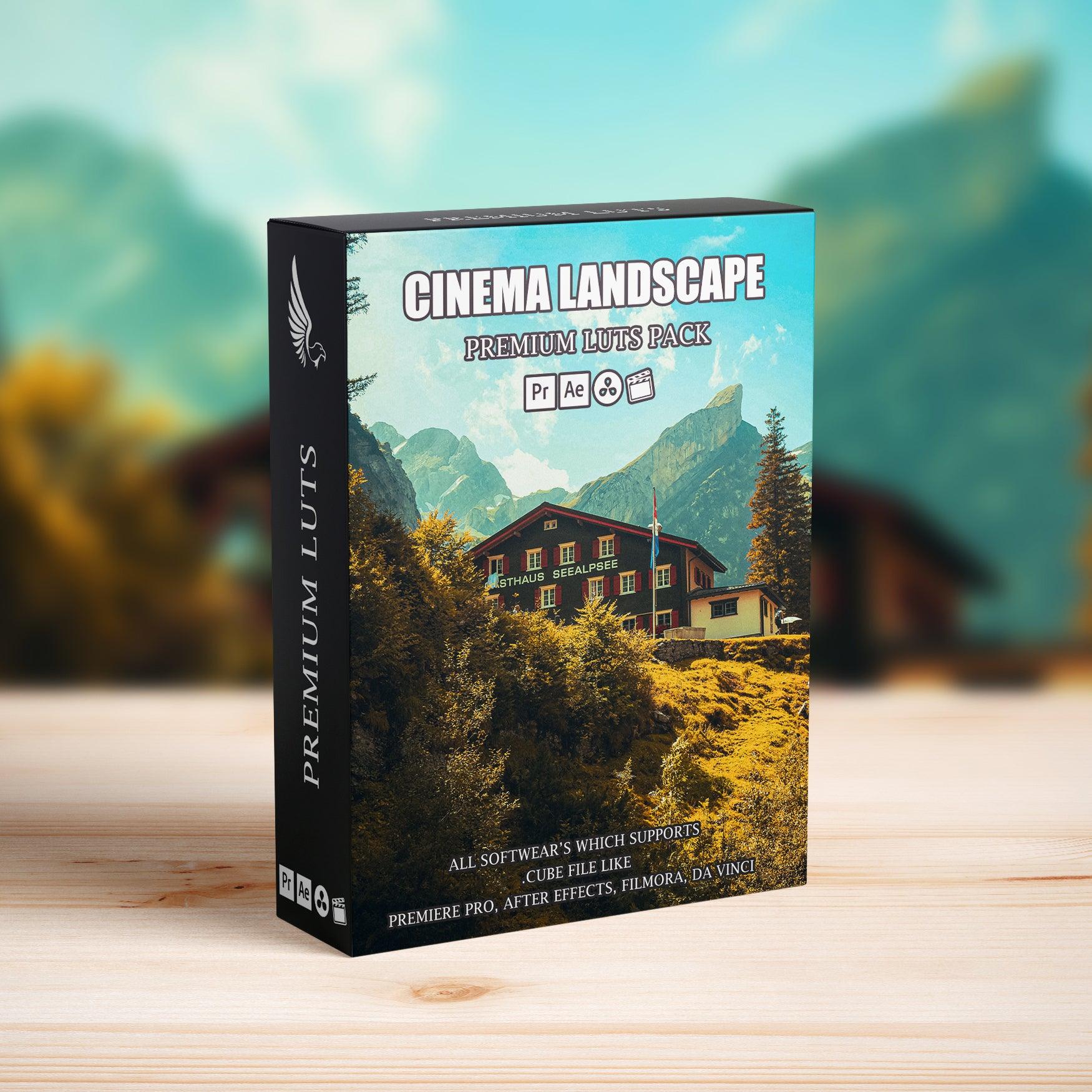 Cinematic Landscape Nature Outdoor LUTs Pack - Video LUTs - by AAA Presets