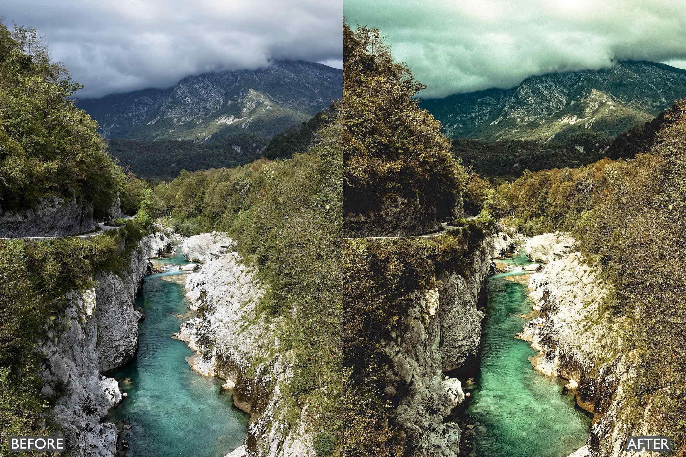 Cinematic Moody Dark Green Lightroom Presets - Lightroom Presets - by AAA Presets