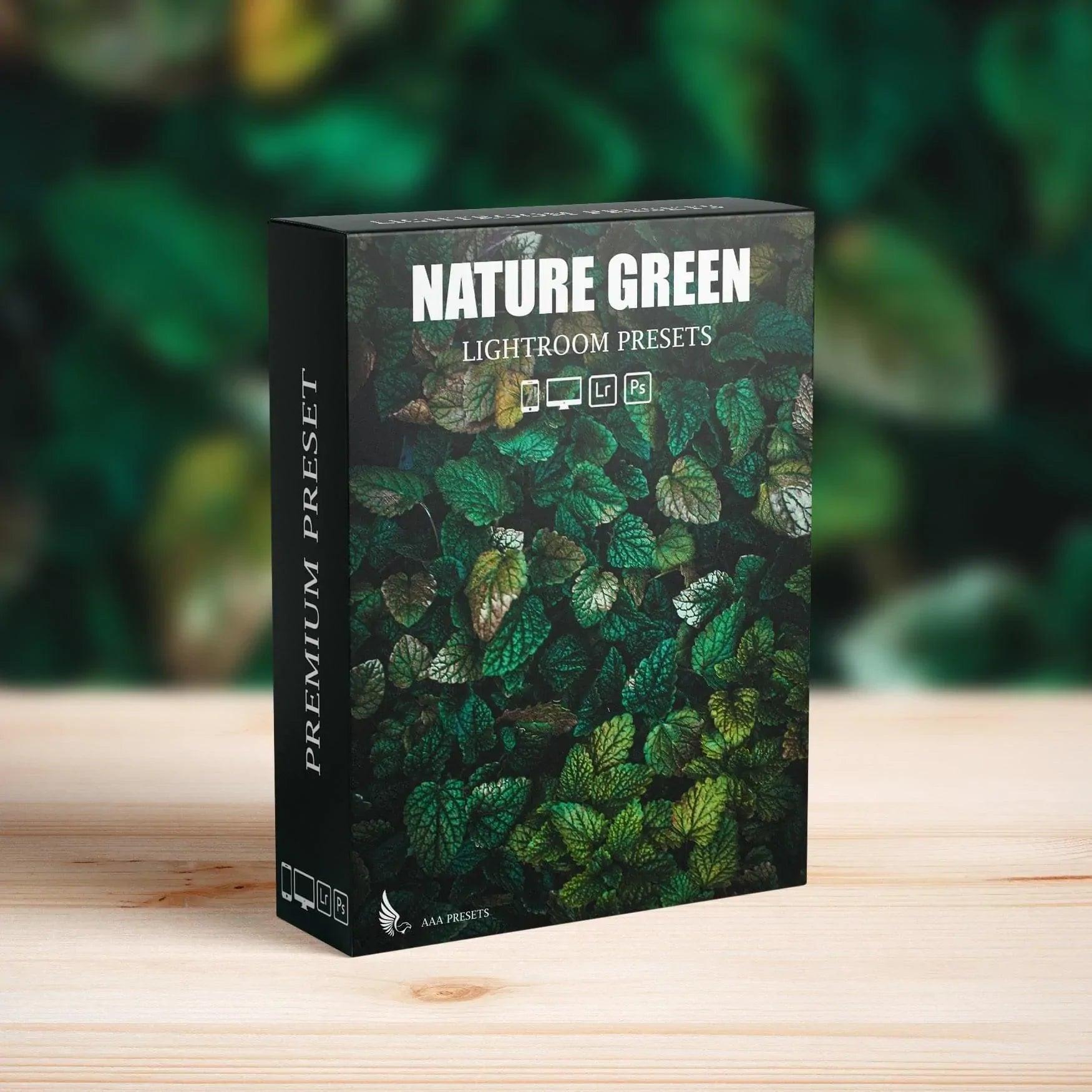 Cinematic Nature Moody Green Lightroom Preset - Lightroom Presets - by AAA Presets
