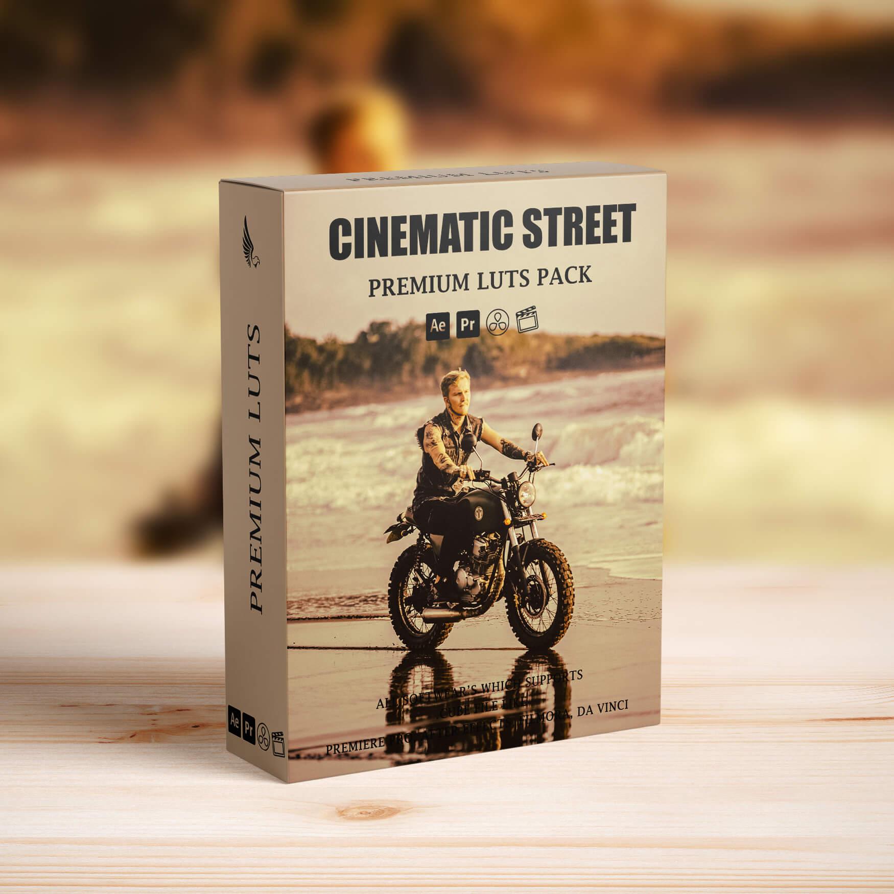 Cinematic Street LUTs for Color Grading Videos - Video LUTs - by AAA Presets
