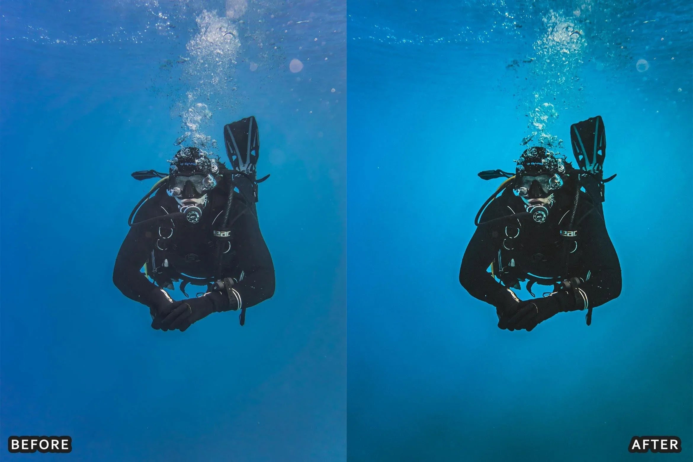Cinematic Underwater Lightroom Presets Pack - Lightroom Presets - by AAA Presets