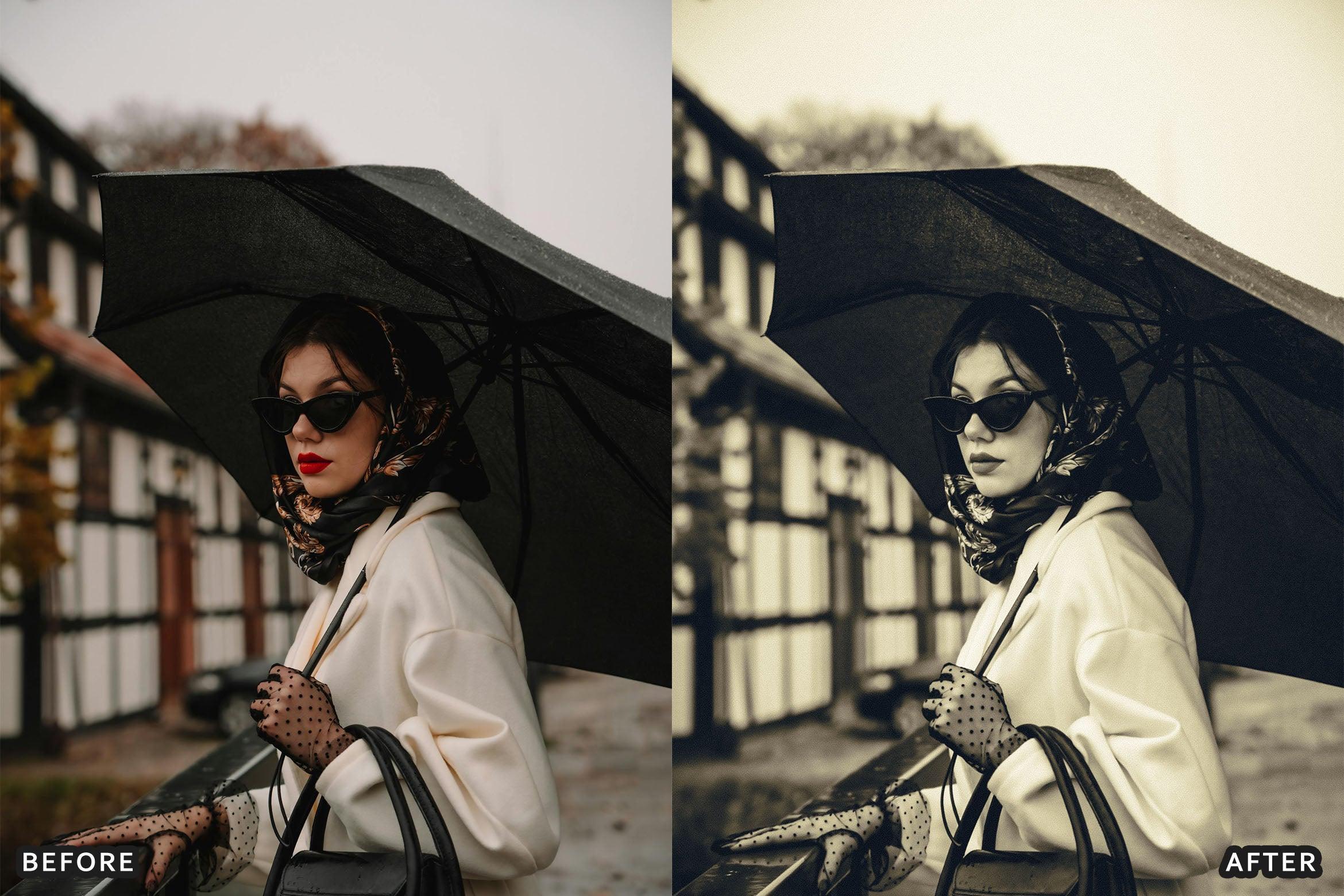Classic Black and White Lightroom Presets - Lightroom Presets - by AAA Presets