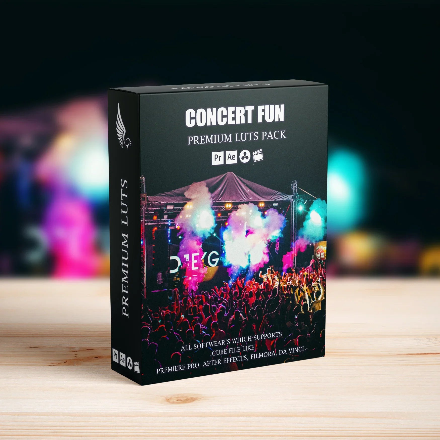 Concert Music Festival LUTs Pack - Video LUTs - by AAA Presets