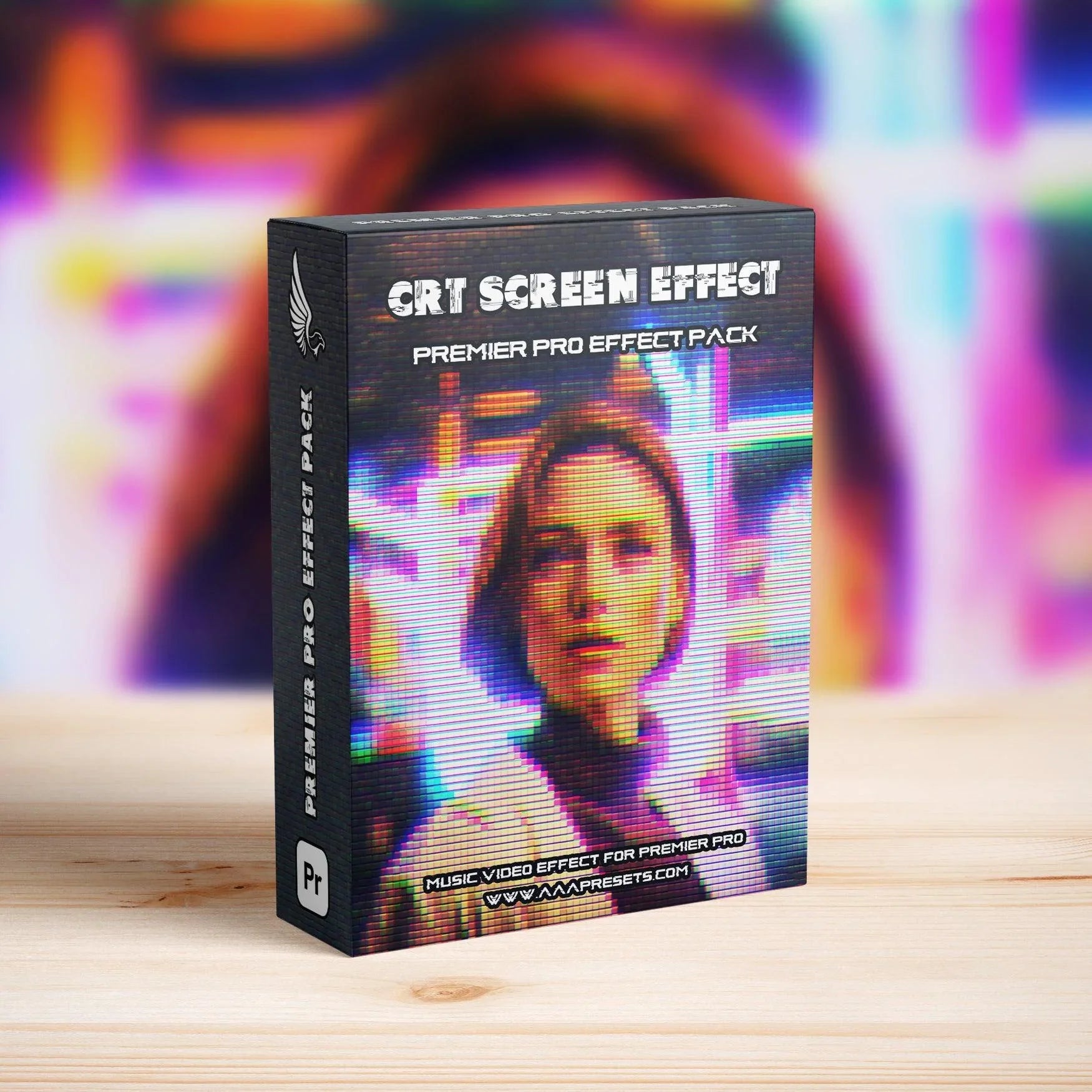 CRT Screen Effects for Premiere Pro - Premiere Pro Transitions - by AAA Presets