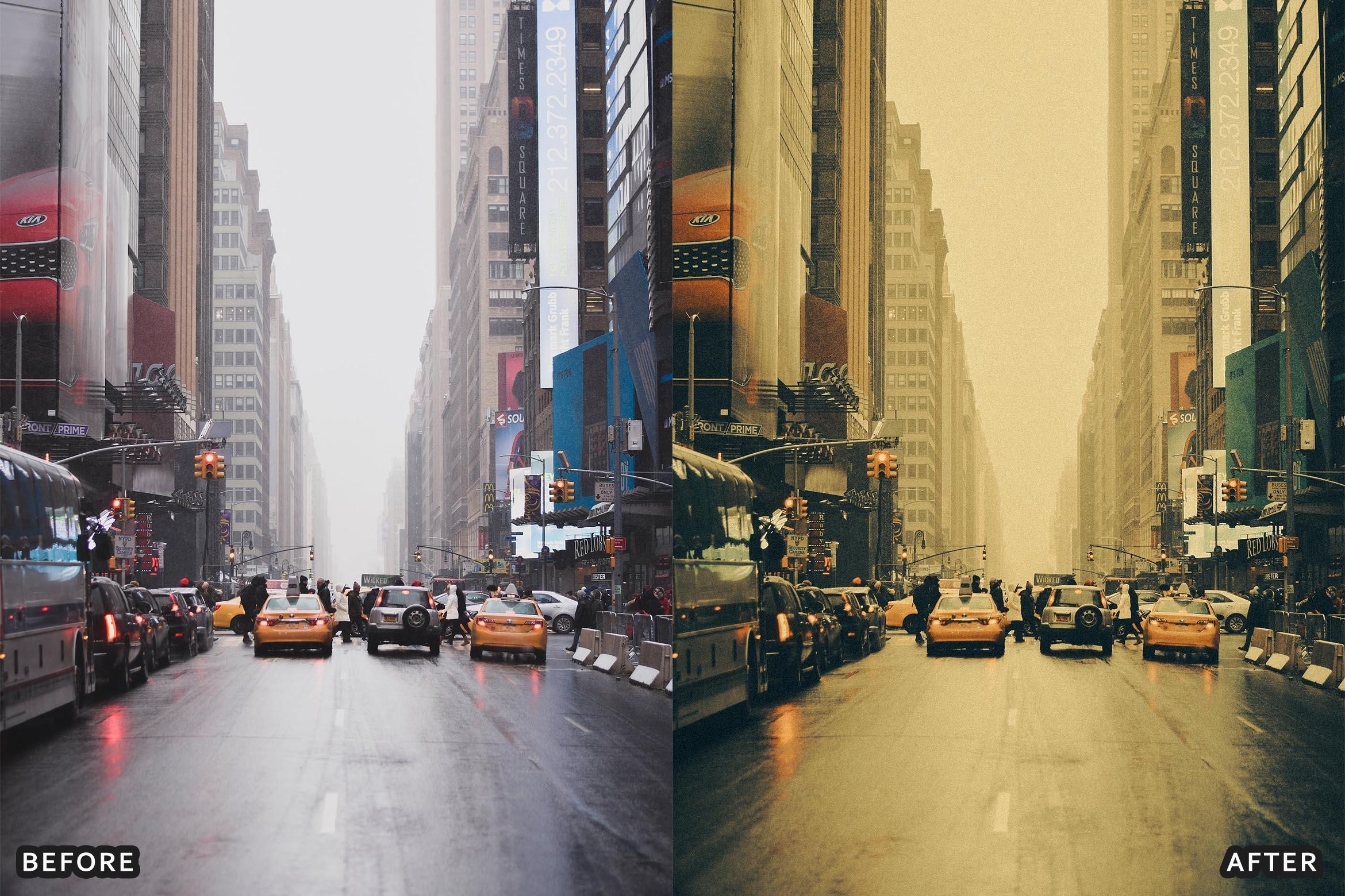Dark and Moody Street Cinematic Film Look Presets - Lightroom Presets - by AAA Presets