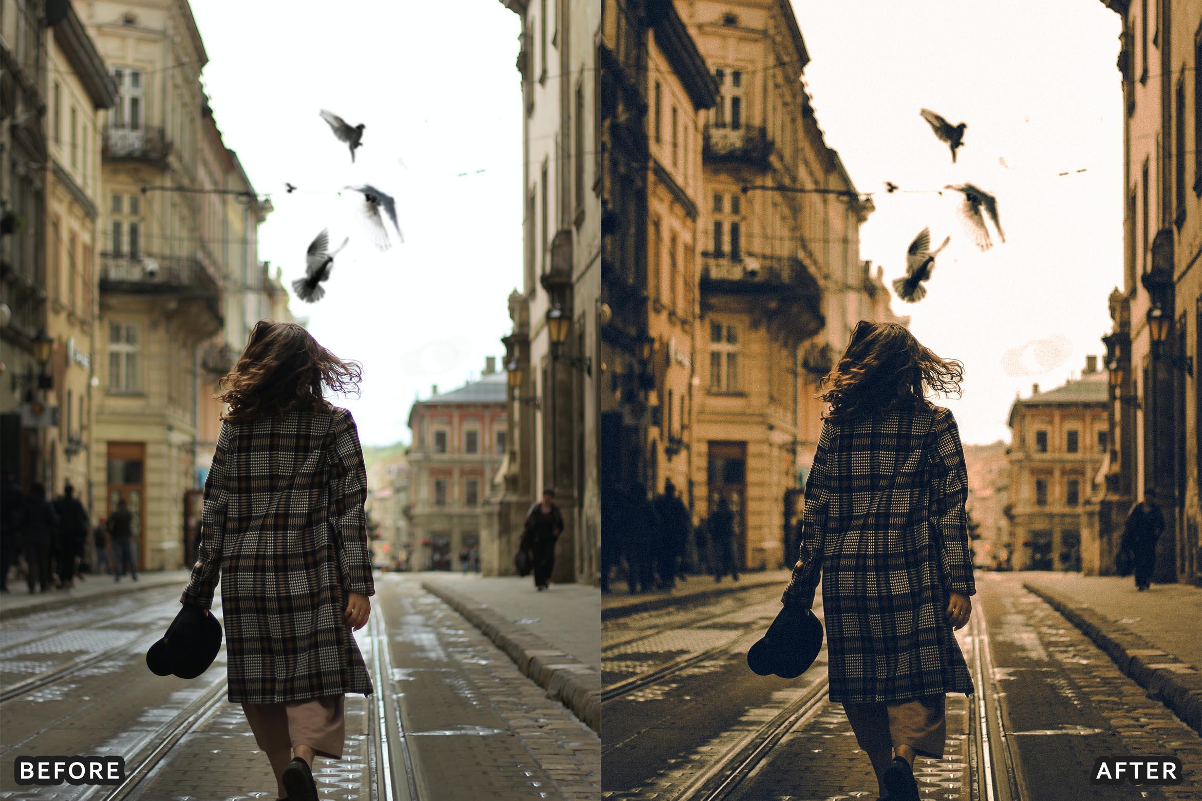 Dark and Moody Street Cinematic Film Look Presets - Lightroom Presets - by AAA Presets