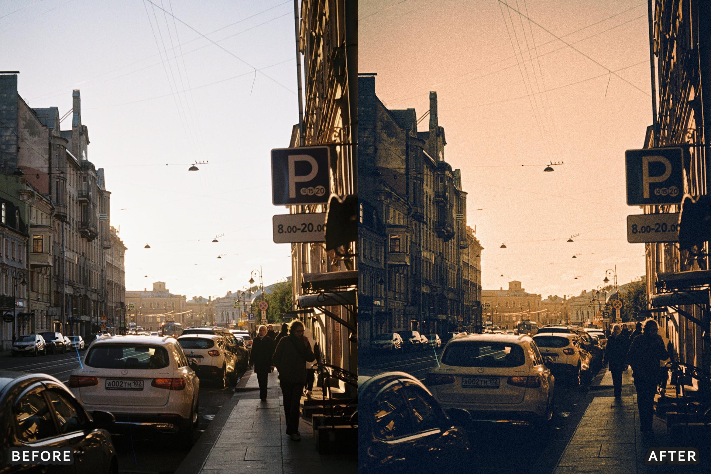 Dark and Moody Street Cinematic Film Look Presets - Lightroom Presets - by AAA Presets