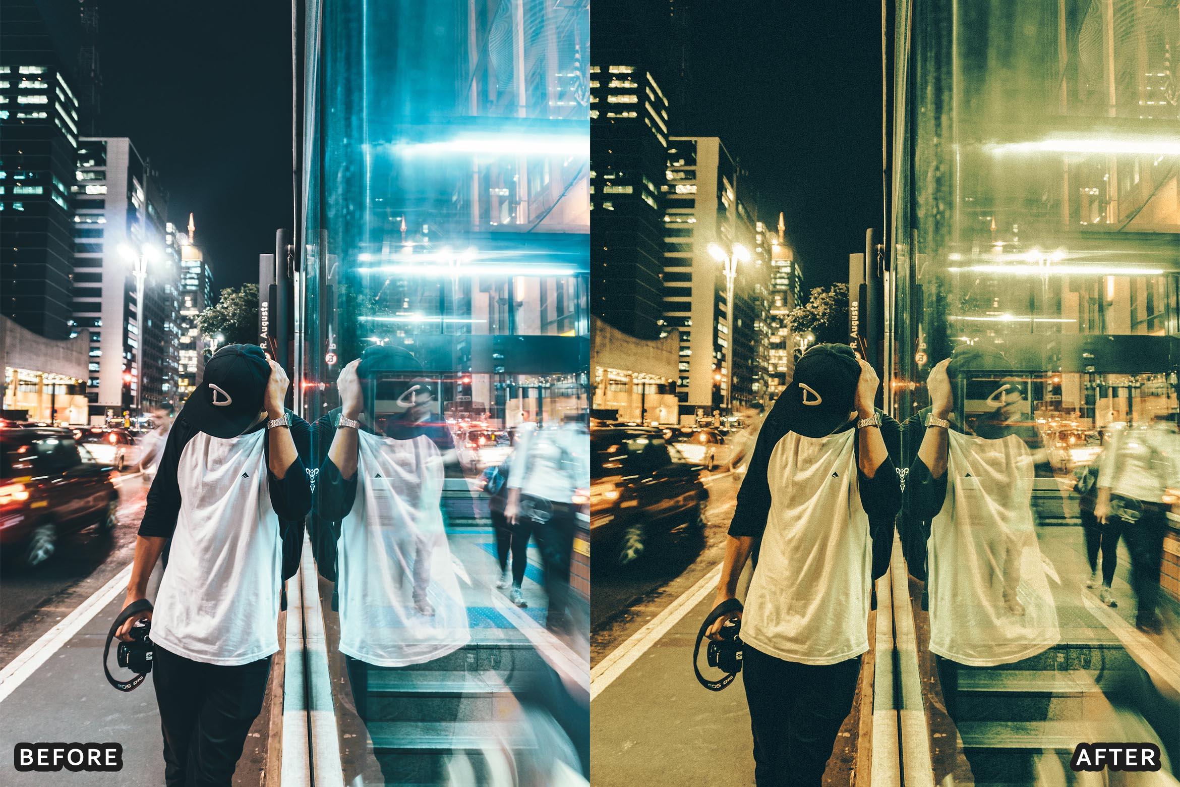 Dark and Moody Street Cinematic Film Look Presets - Lightroom Presets - by AAA Presets