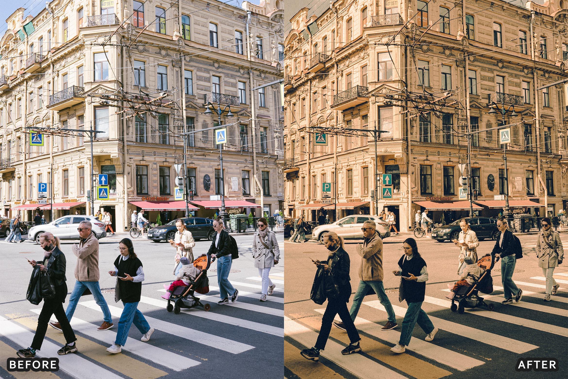 Dark and Moody Street Cinematic Film Look Presets - Lightroom Presets - by AAA Presets