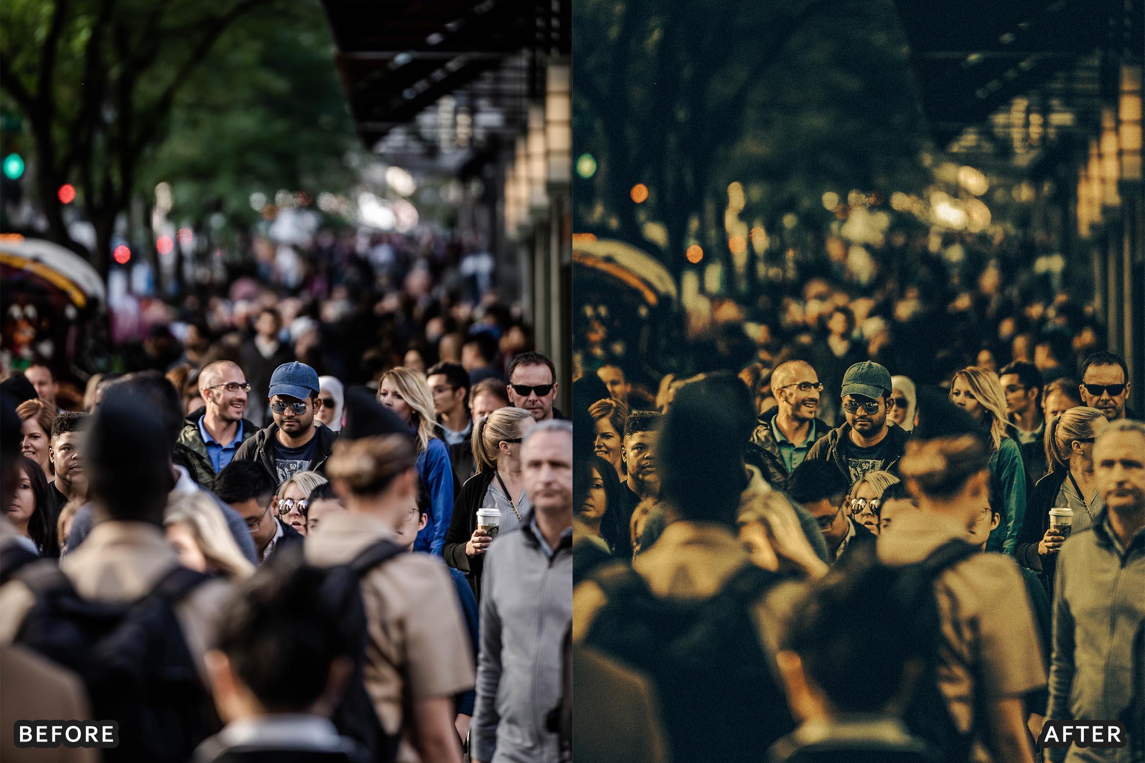 Dark and Moody Street Cinematic Film Look Presets - Lightroom Presets - by AAA Presets