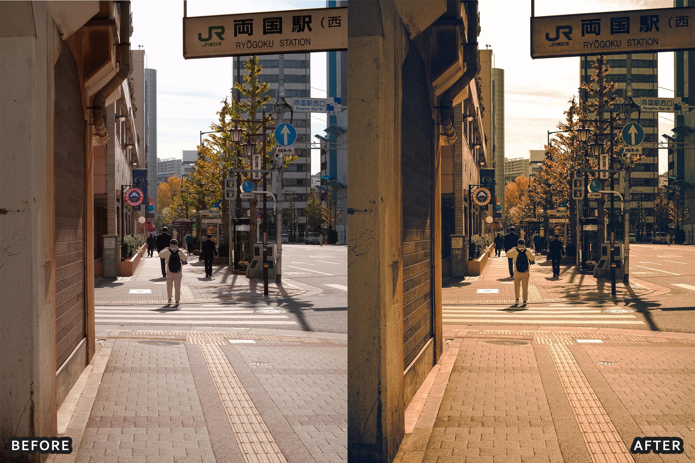 Dark and Moody Street Cinematic Film Look Presets - Lightroom Presets - by AAA Presets