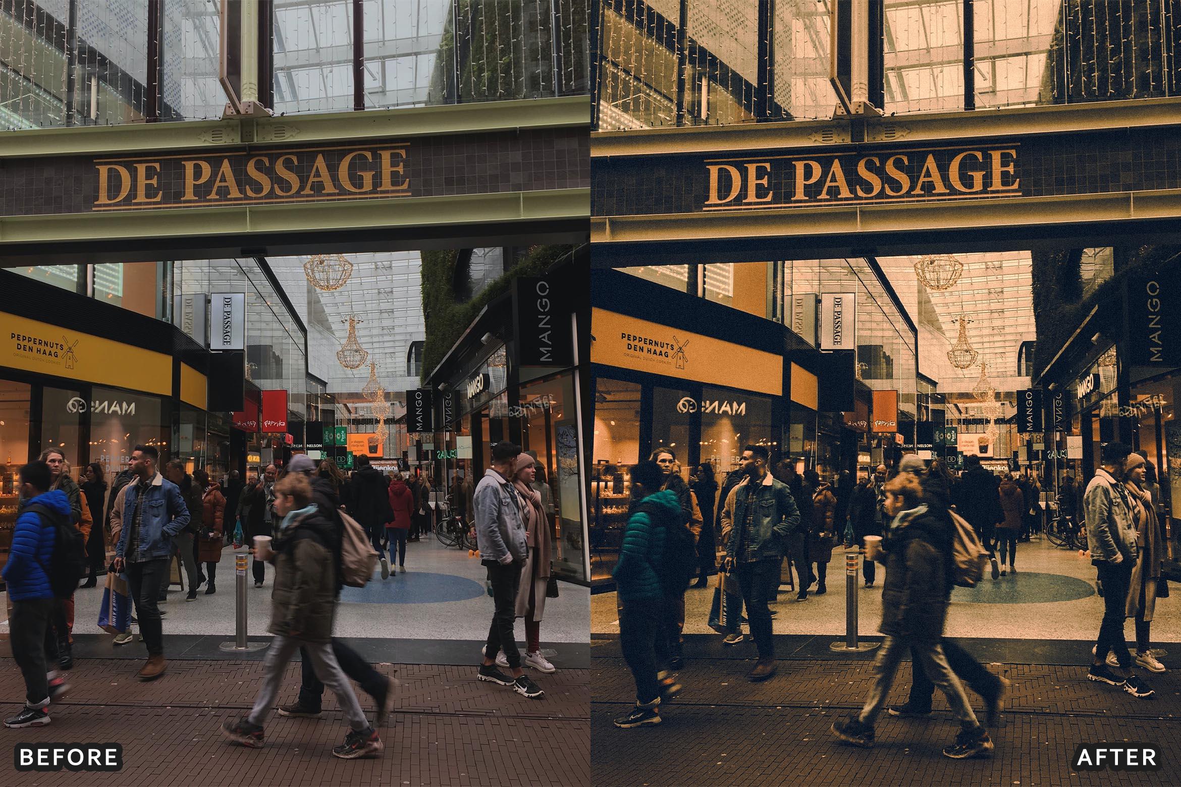 Dark and Moody Street Cinematic Film Look Presets - Lightroom Presets - by AAA Presets