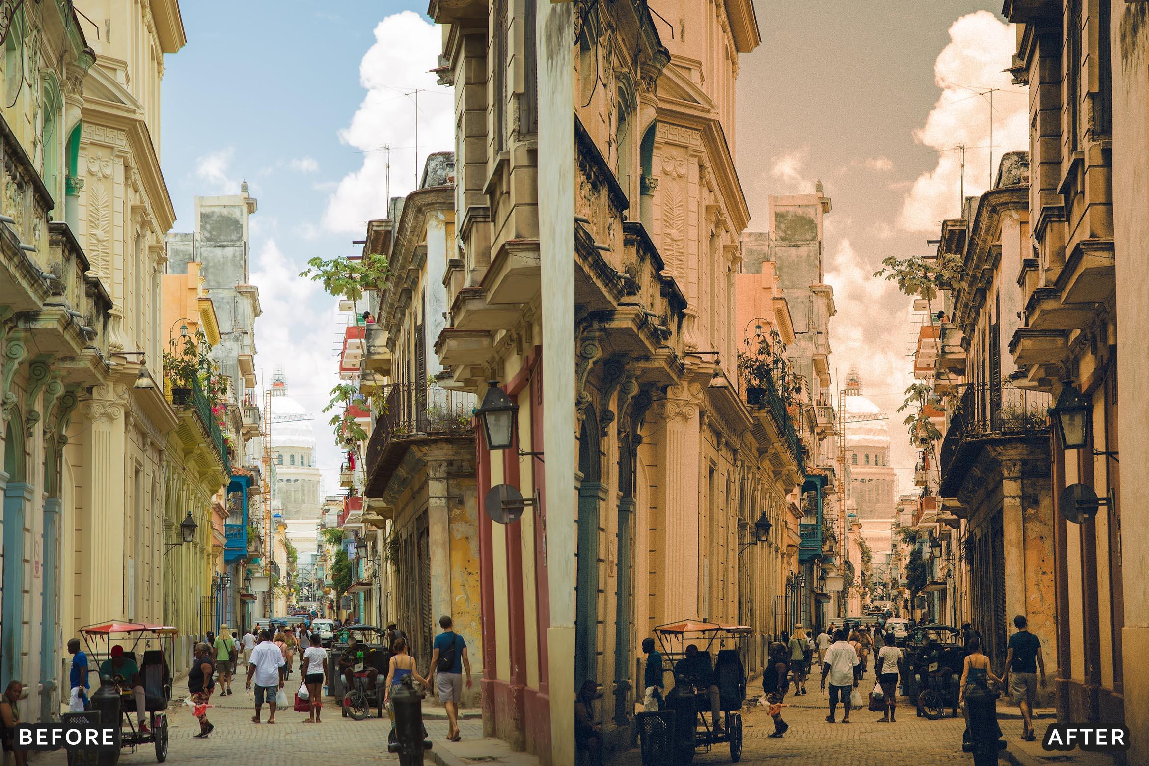 Dark and Moody Street Cinematic Film Look Presets - Lightroom Presets - by AAA Presets