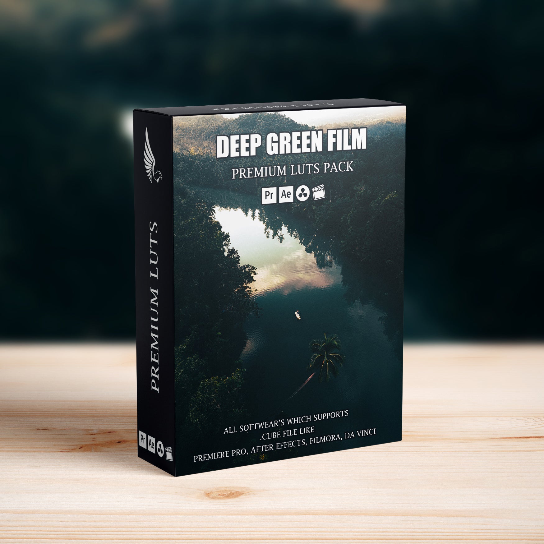 Deep Green Nature LUTs for Cinematic Edits - Video LUTs - by AAA Presets