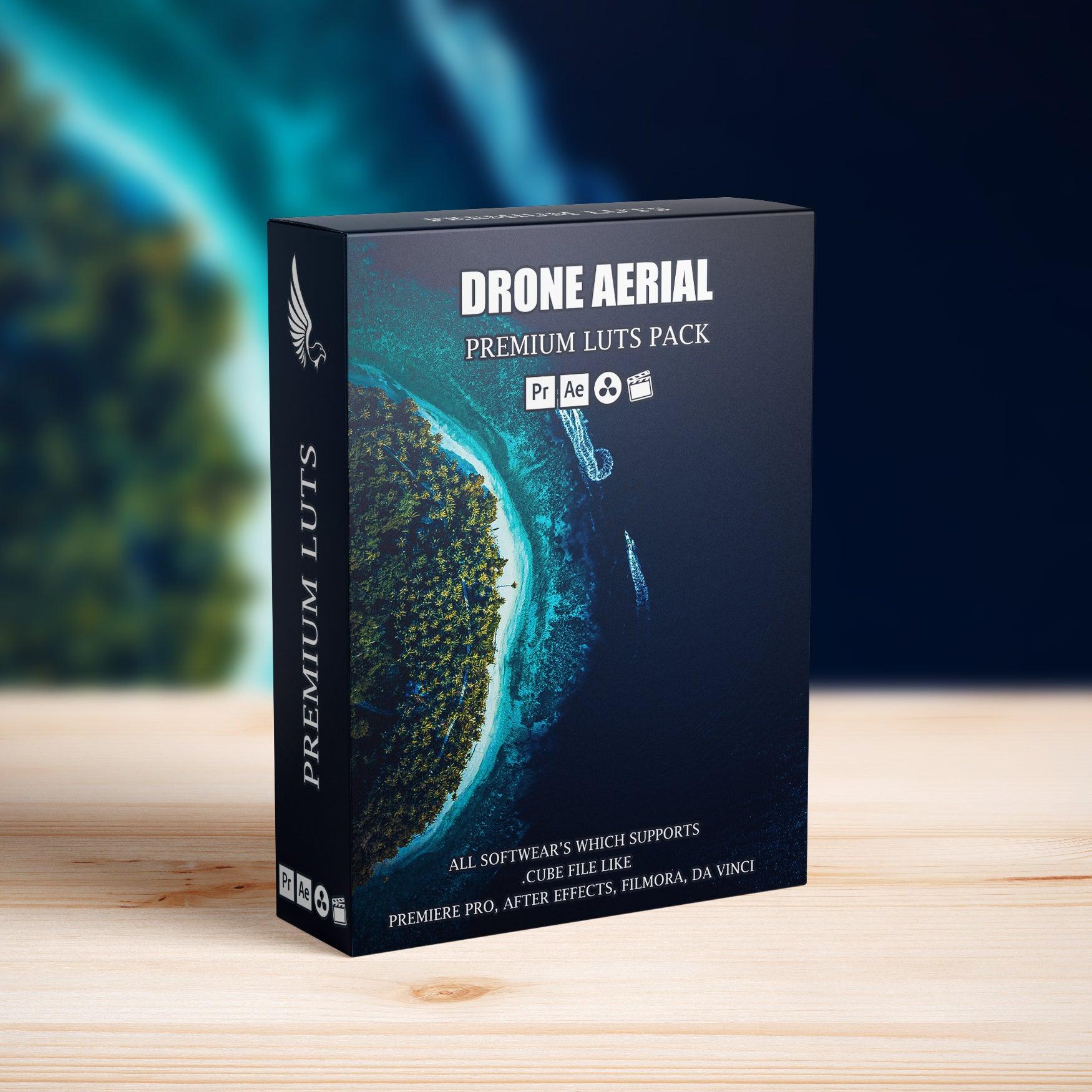 Drone Aerial LUTs Pack - Video LUTs - by AAA Presets