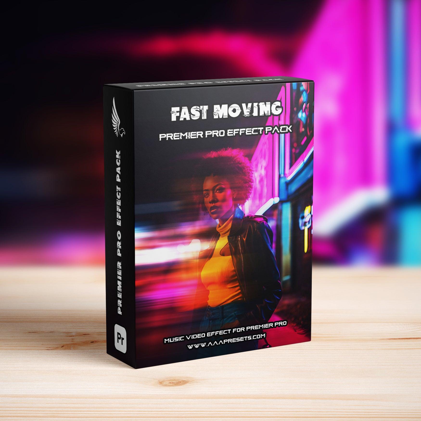 Fast Moving Transitions for Premiere Pro - Premiere Pro Transitions - by AAA Presets