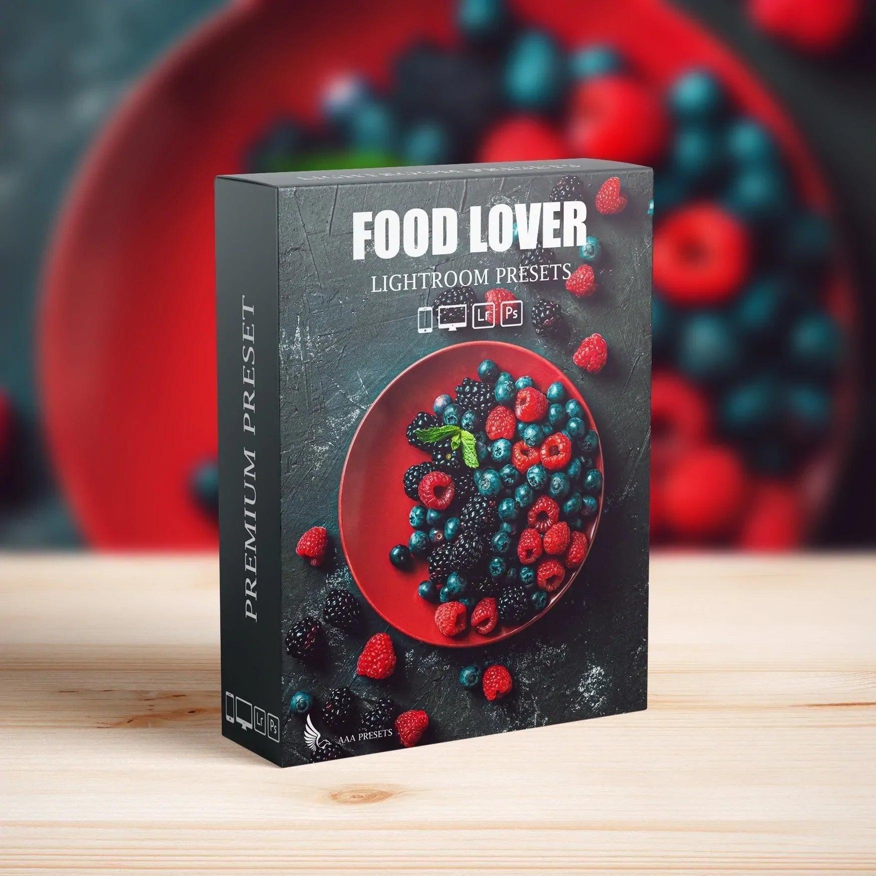 Food Photography Presets For Lightroom - Lightroom Presets - by AAA Presets