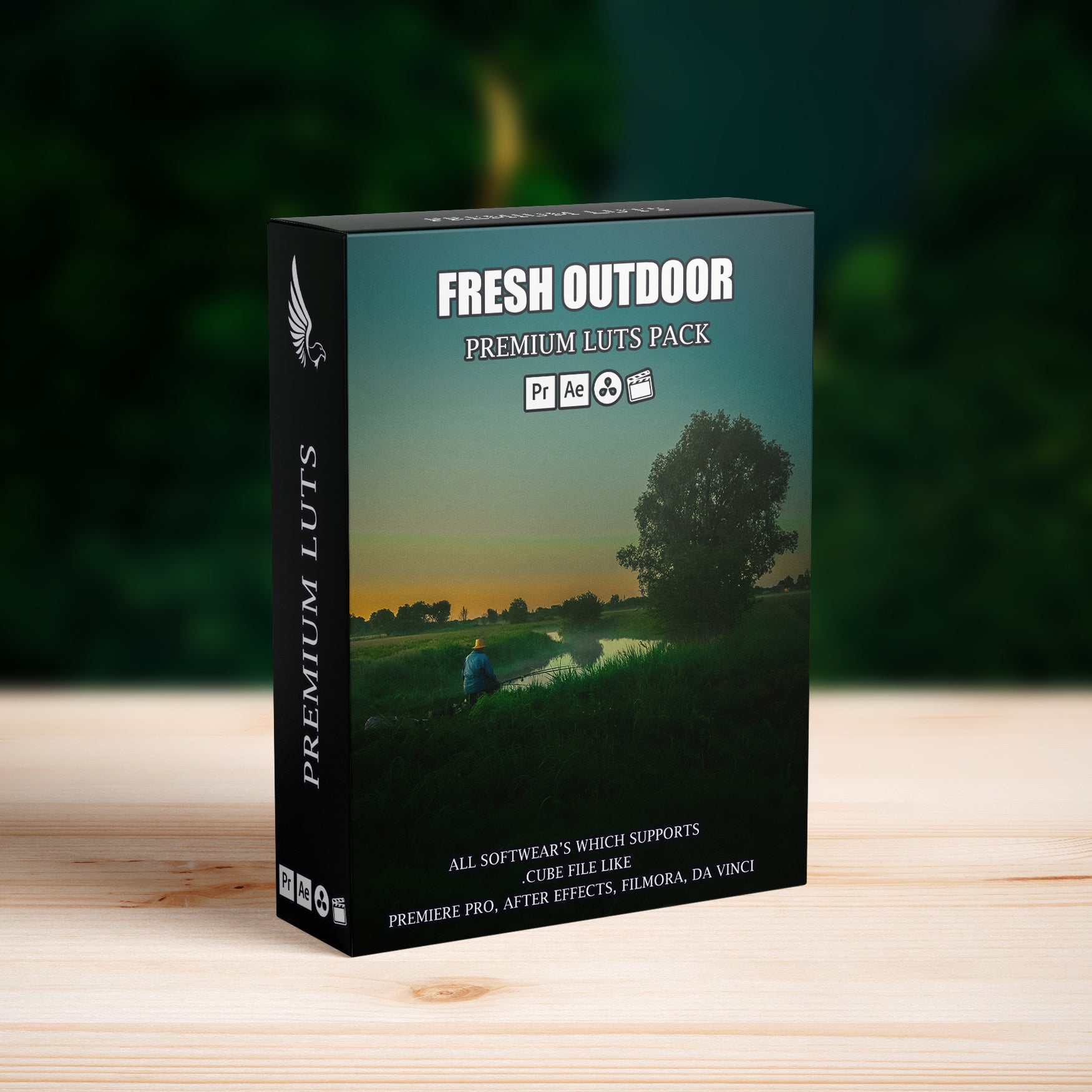 Fresh Outdoor Green Cinematic LUTs Pack