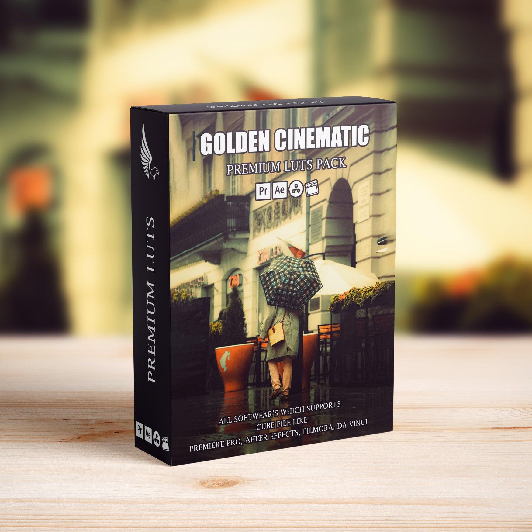 Golden Film Cinematic Video LUTs for Filmmakers - Video LUTs - by AAA Presets