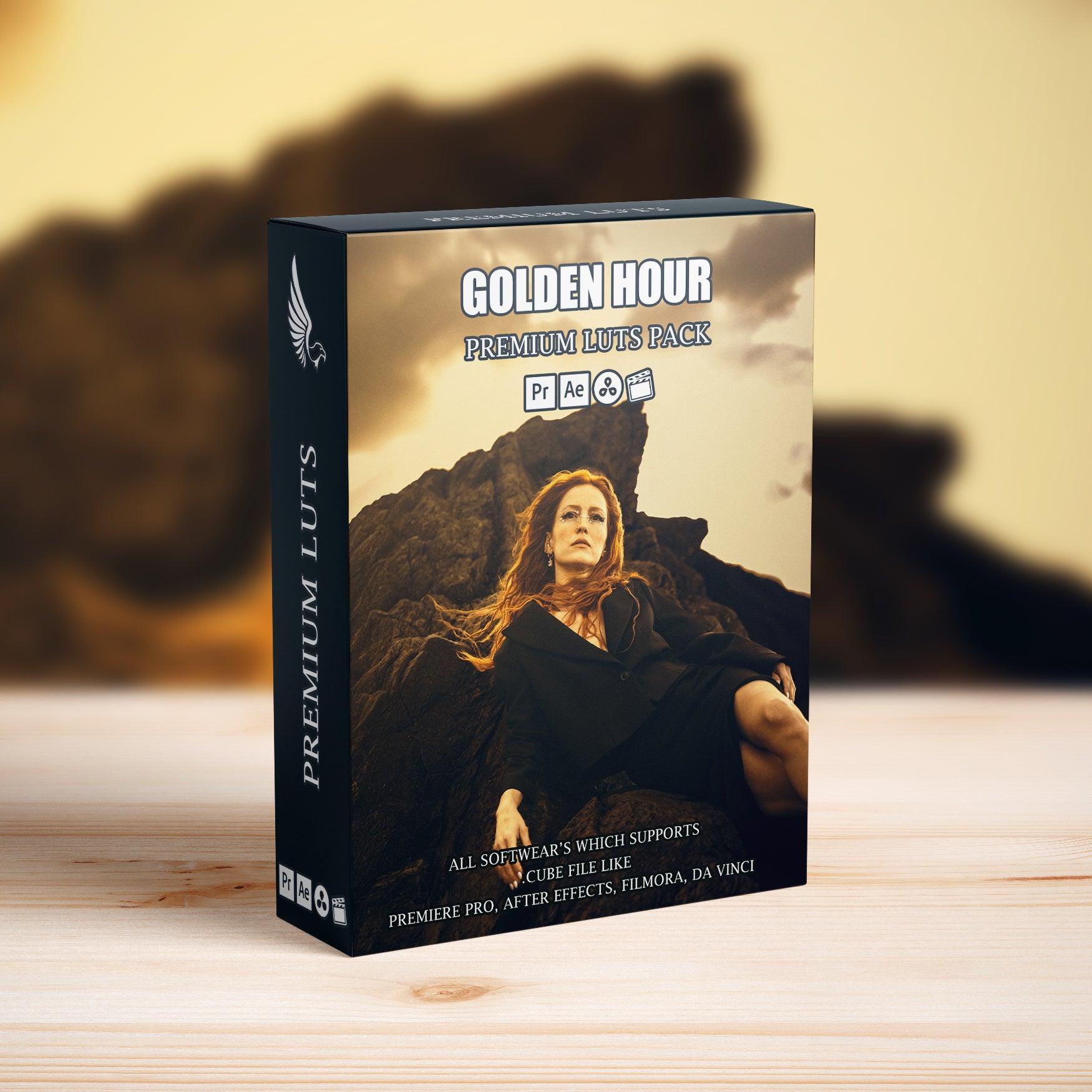 Golden Hour Cinematic Bright LUTs Pack - Video LUTs - by AAA Presets