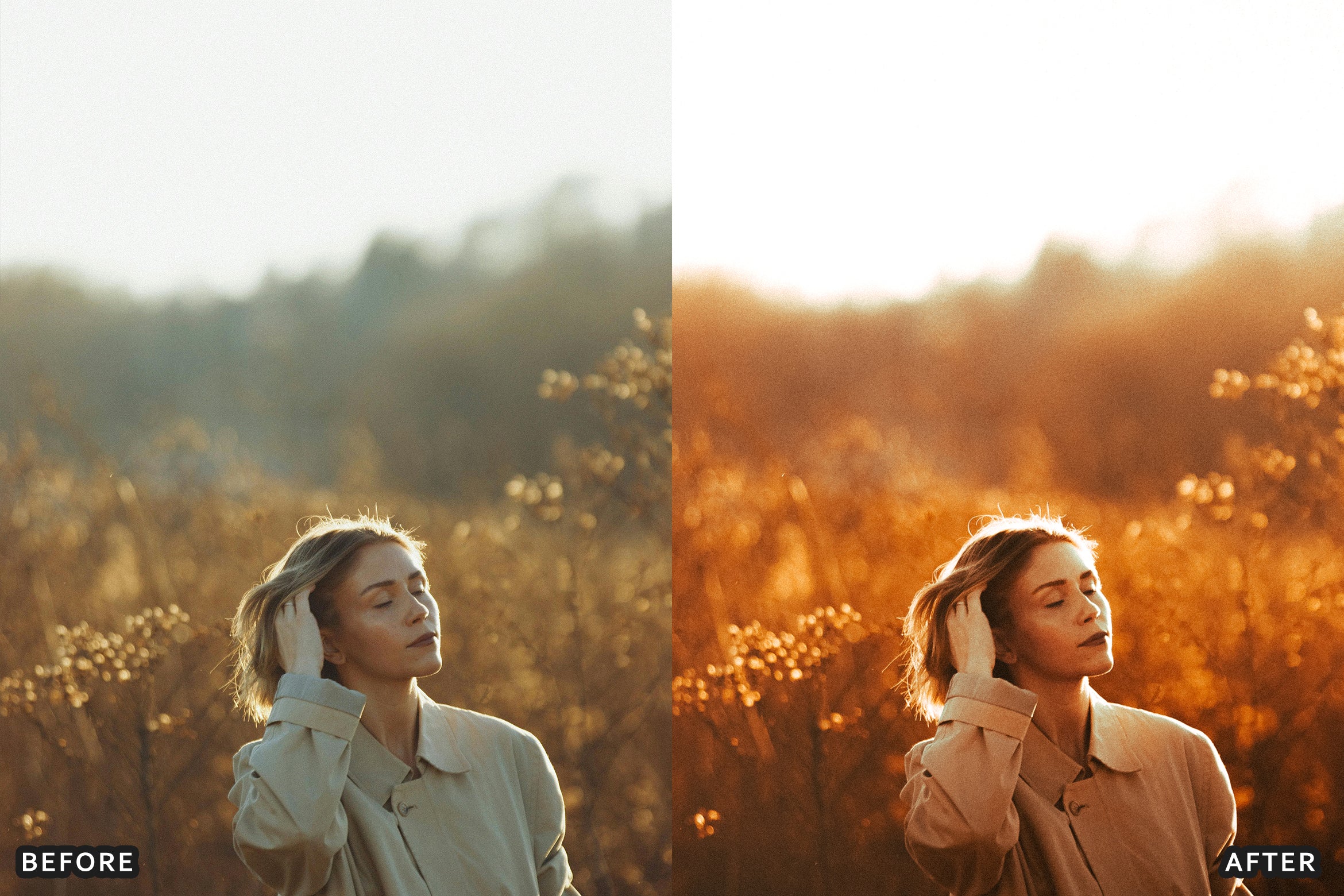 AI-Optimized Golden Fashion Lightroom Presets - Lightroom Presets - by AAA Presets