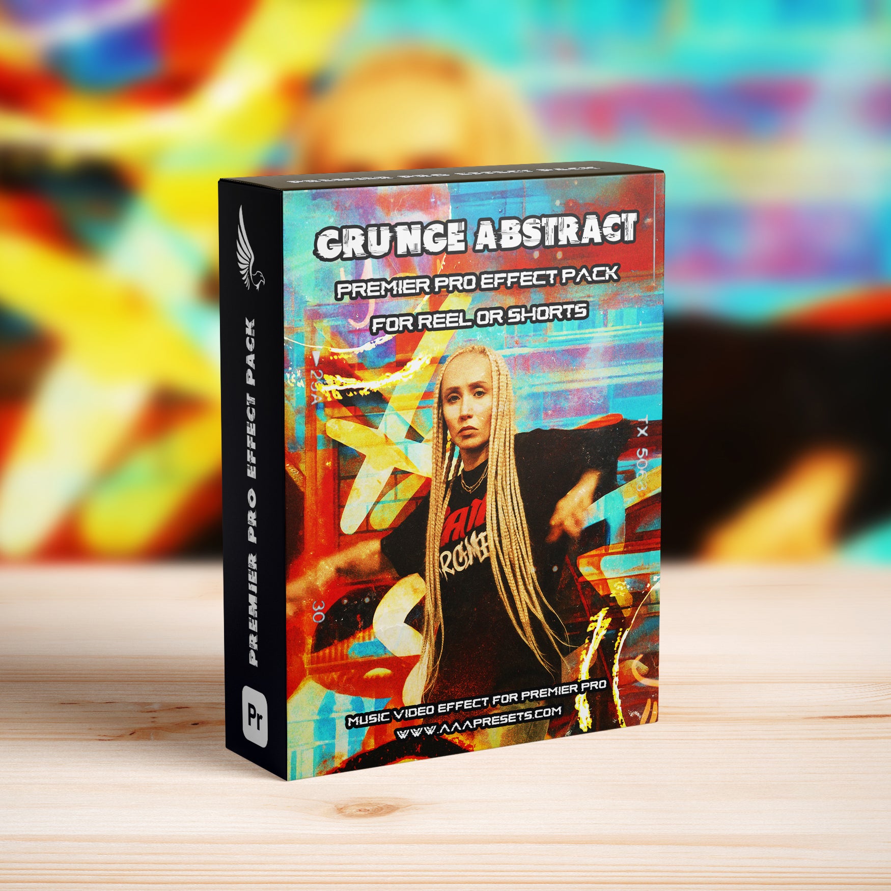 Grunge Abstract Transitions for Premiere Pro – For Reels, TikTok & Shorts - Premiere Pro Transitions for vertical - by AAA Presets