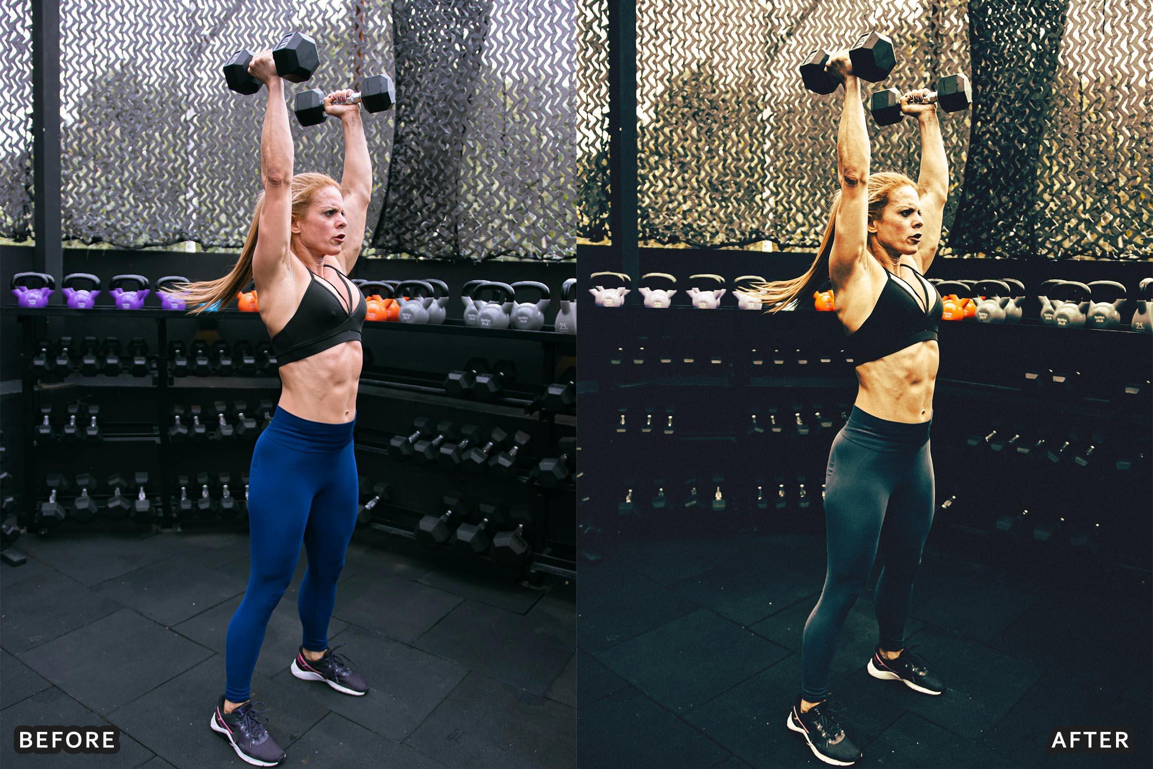 Gym & Fitness Lightroom Presets for Athletes & Trainers - Lightroom Presets - by AAA Presets
