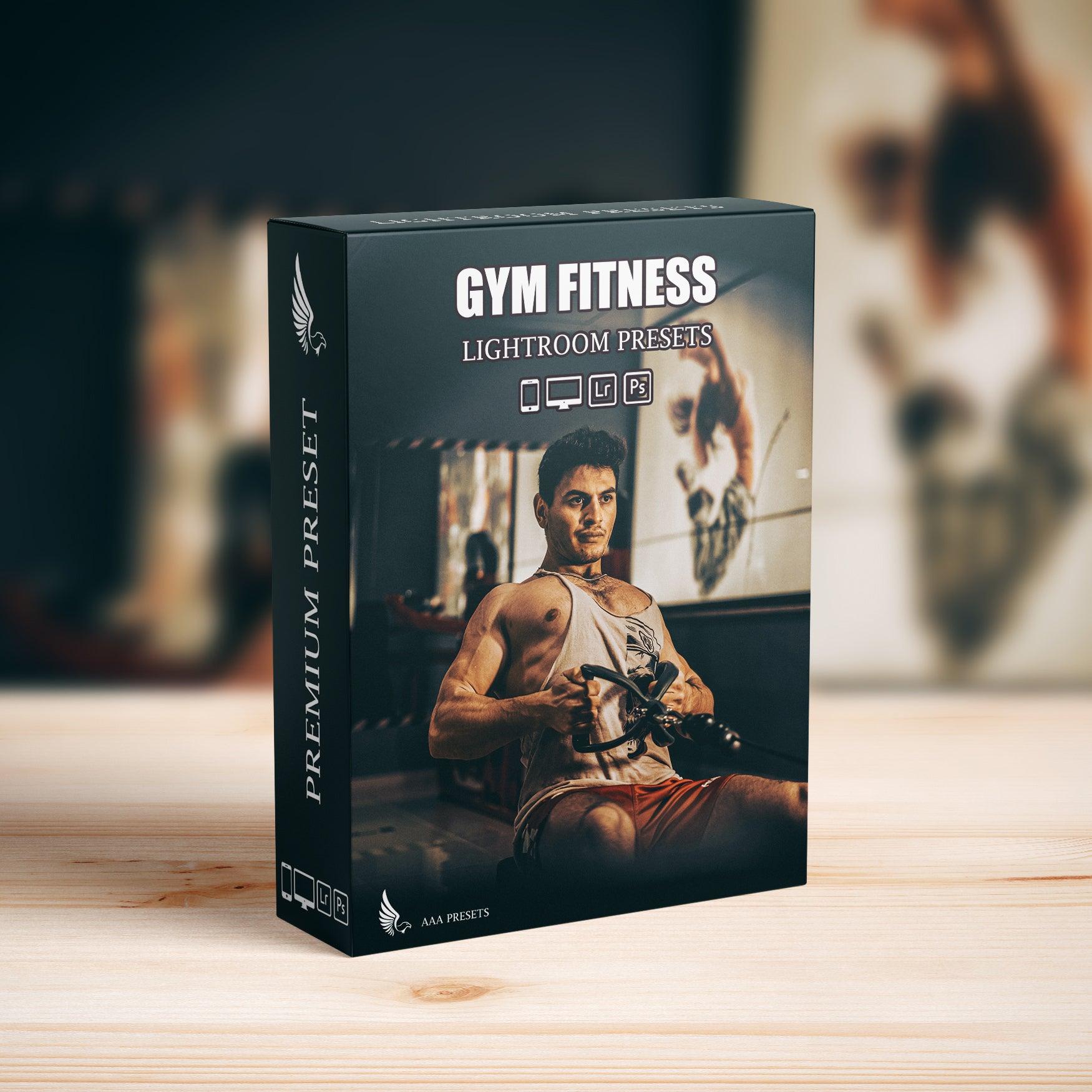 Gym & Fitness Lightroom Presets for Athletes & Trainers - Lightroom Presets - by AAA Presets