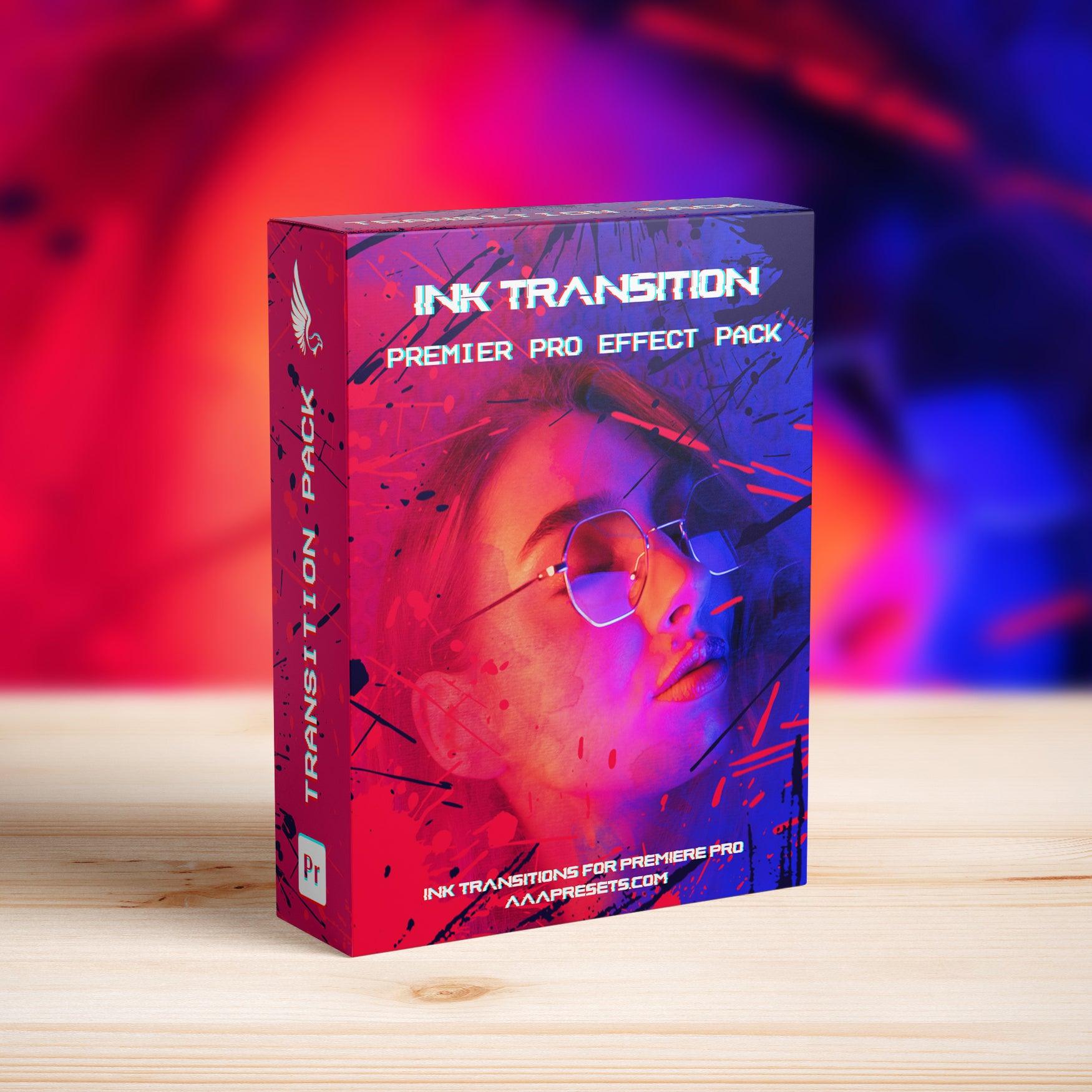 Ink Transitions Effect For Adobe Premiere Pro - Premiere Pro Transitions - by AAA Presets