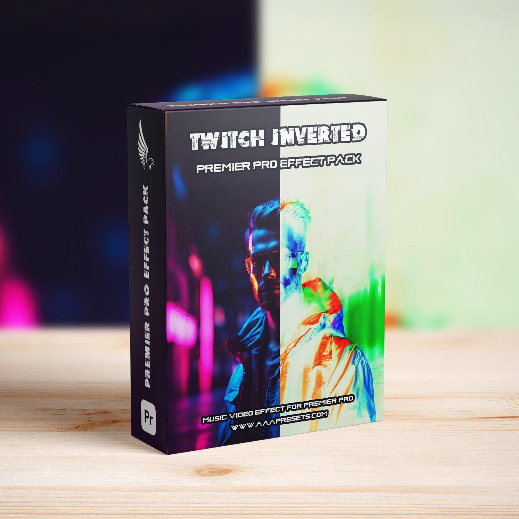 Inverted Glitch Wipe Transition for Premiere Pro - Premiere Pro Transitions - by AAA Presets
